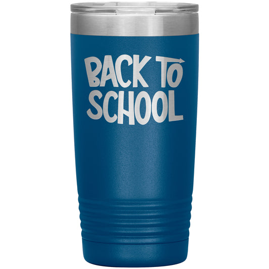 Back To School Travel Tumbler