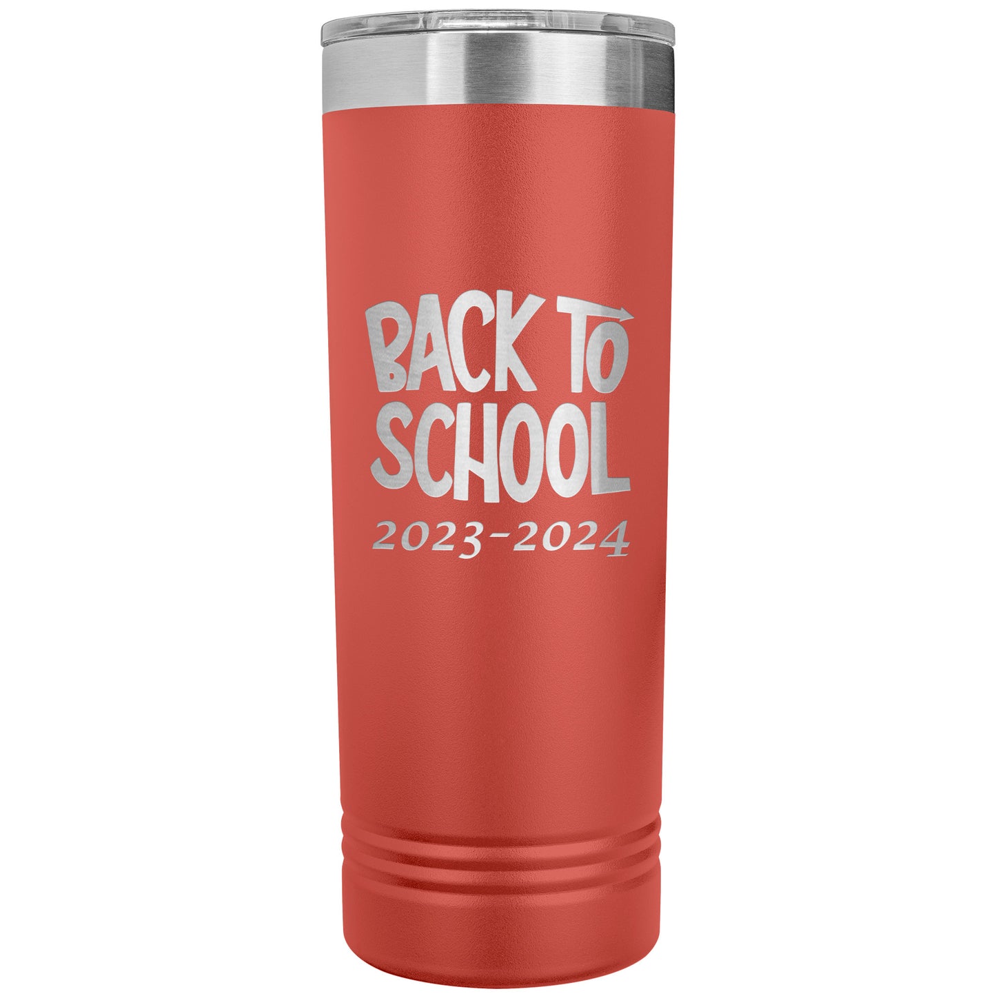 Back to School Skinny Travel Tumbler