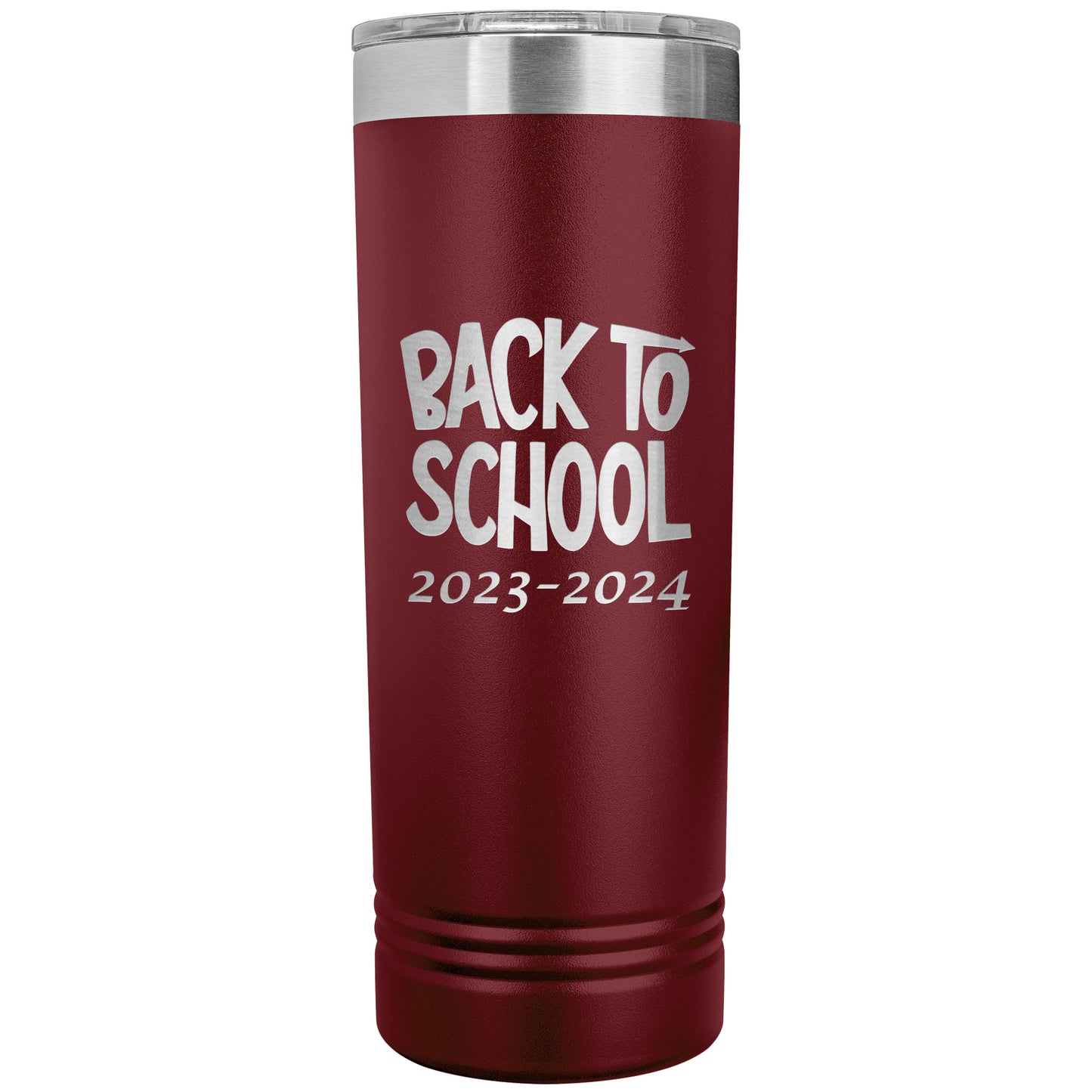 Back to School Skinny Travel Tumbler