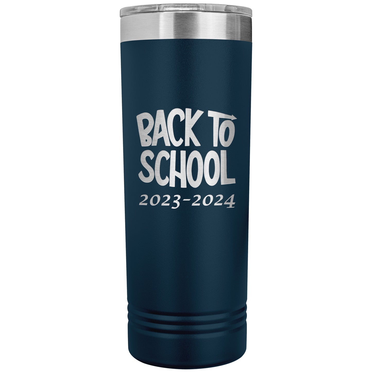 Back to School Skinny Travel Tumbler
