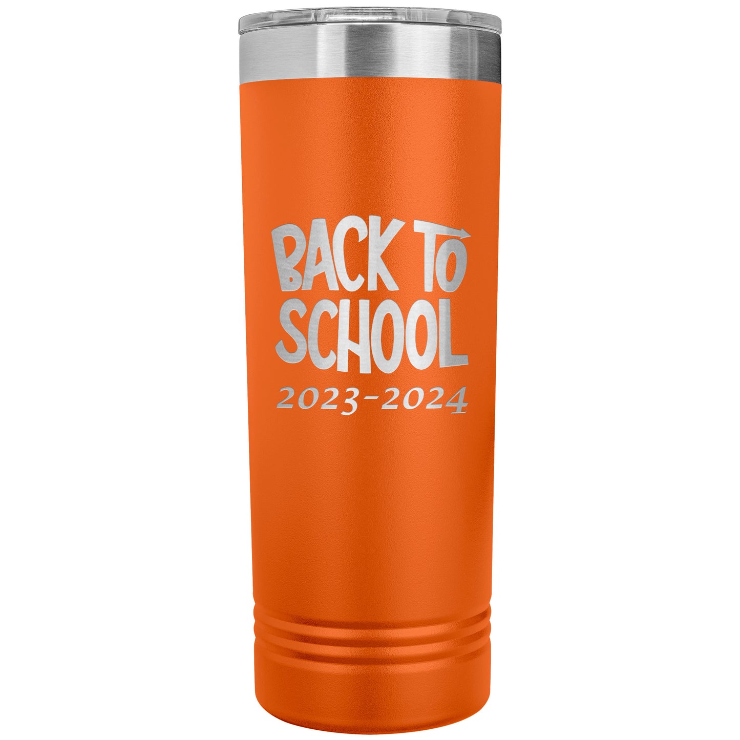 Back to School Skinny Travel Tumbler