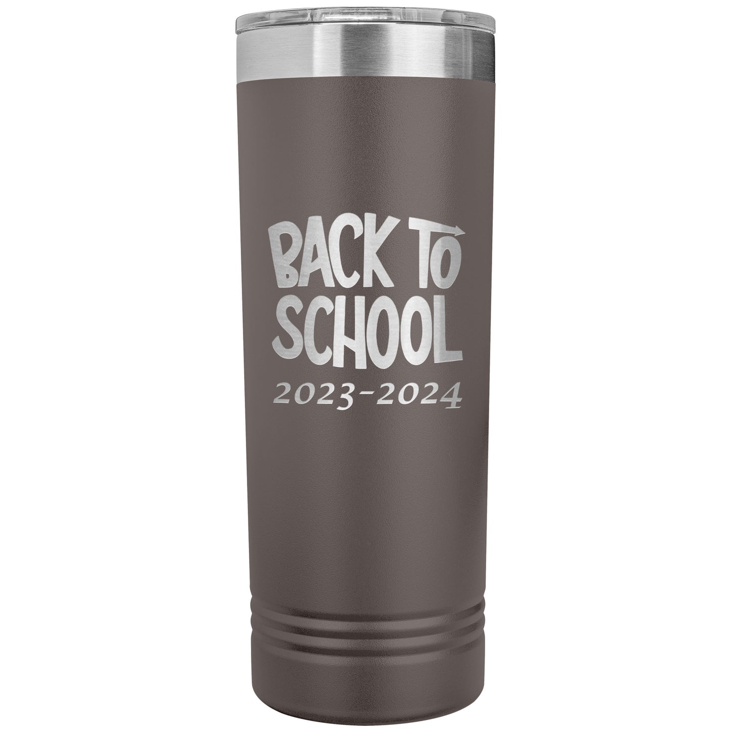 Back to School Skinny Travel Tumbler
