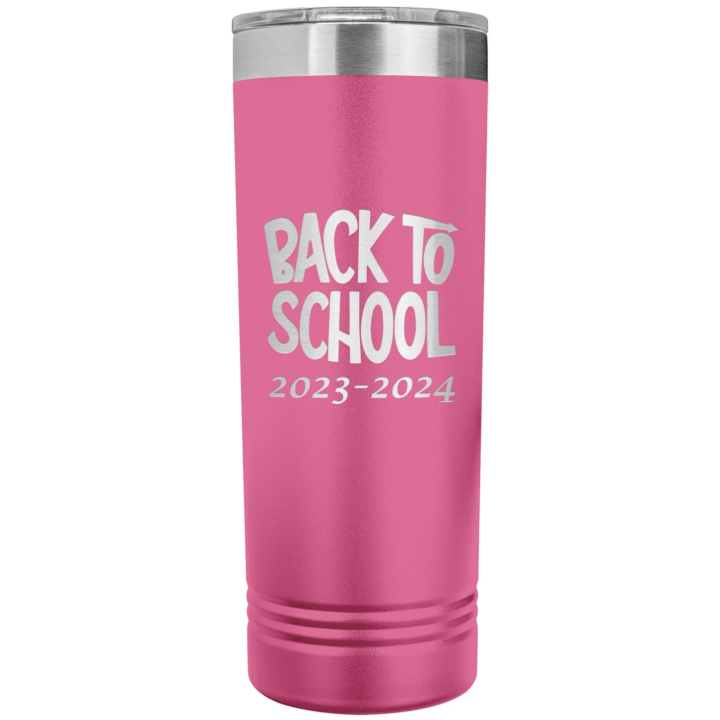 Back to School Skinny Travel Tumbler
