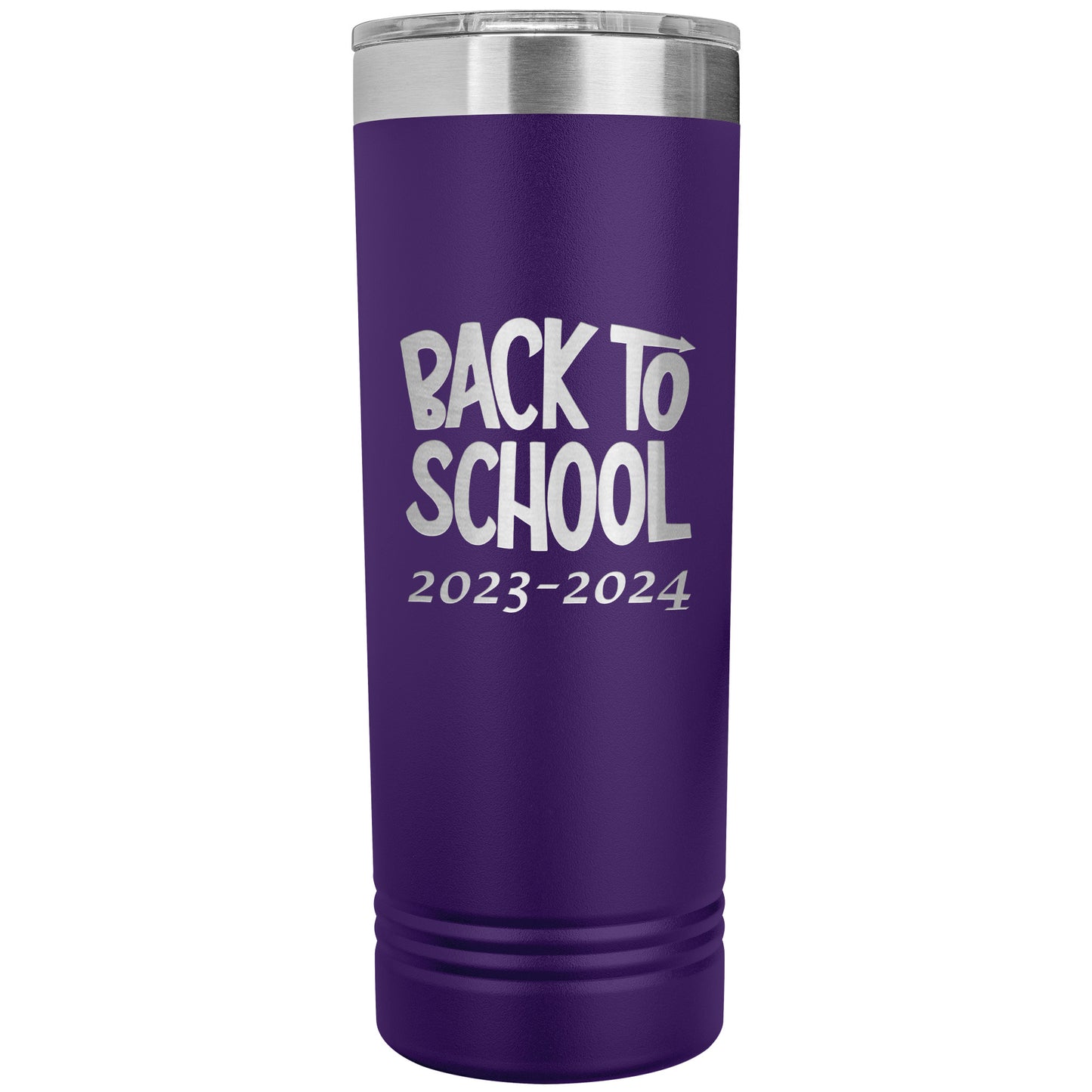 Back to School Skinny Travel Tumbler