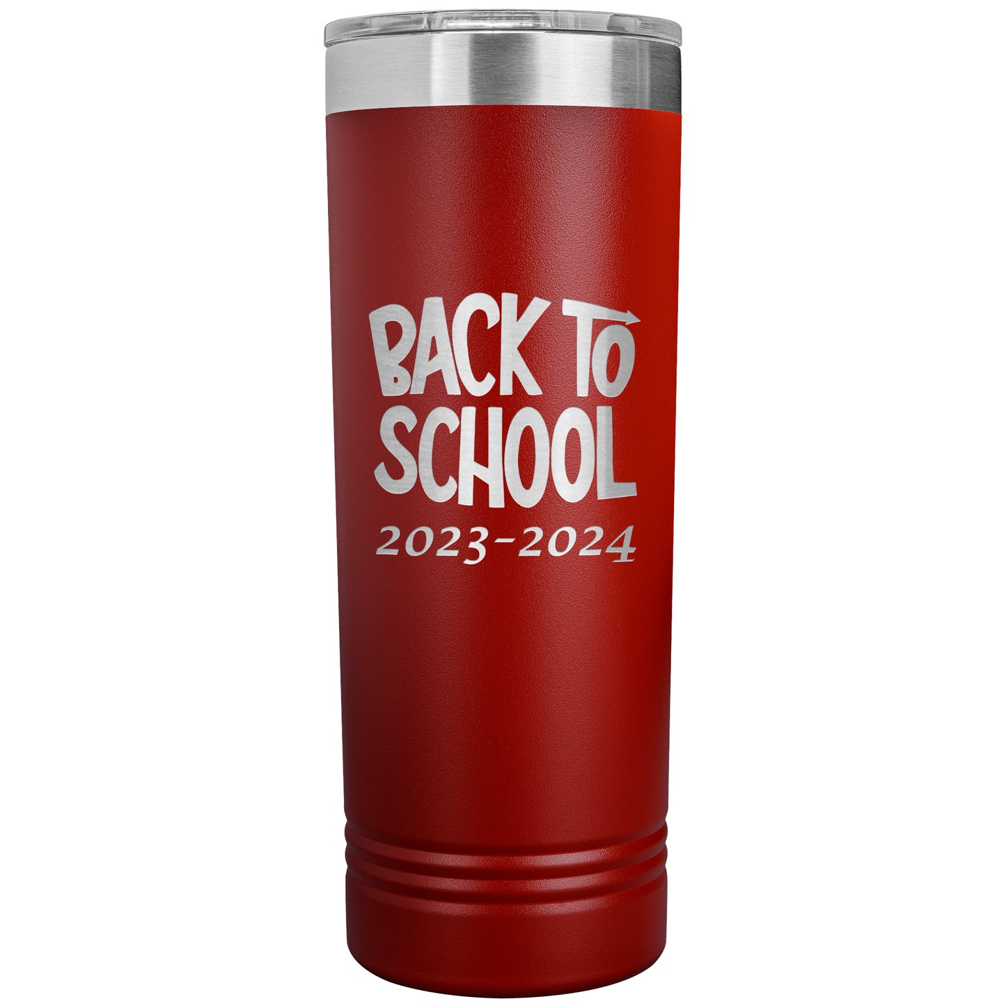 Back to School Skinny Travel Tumbler