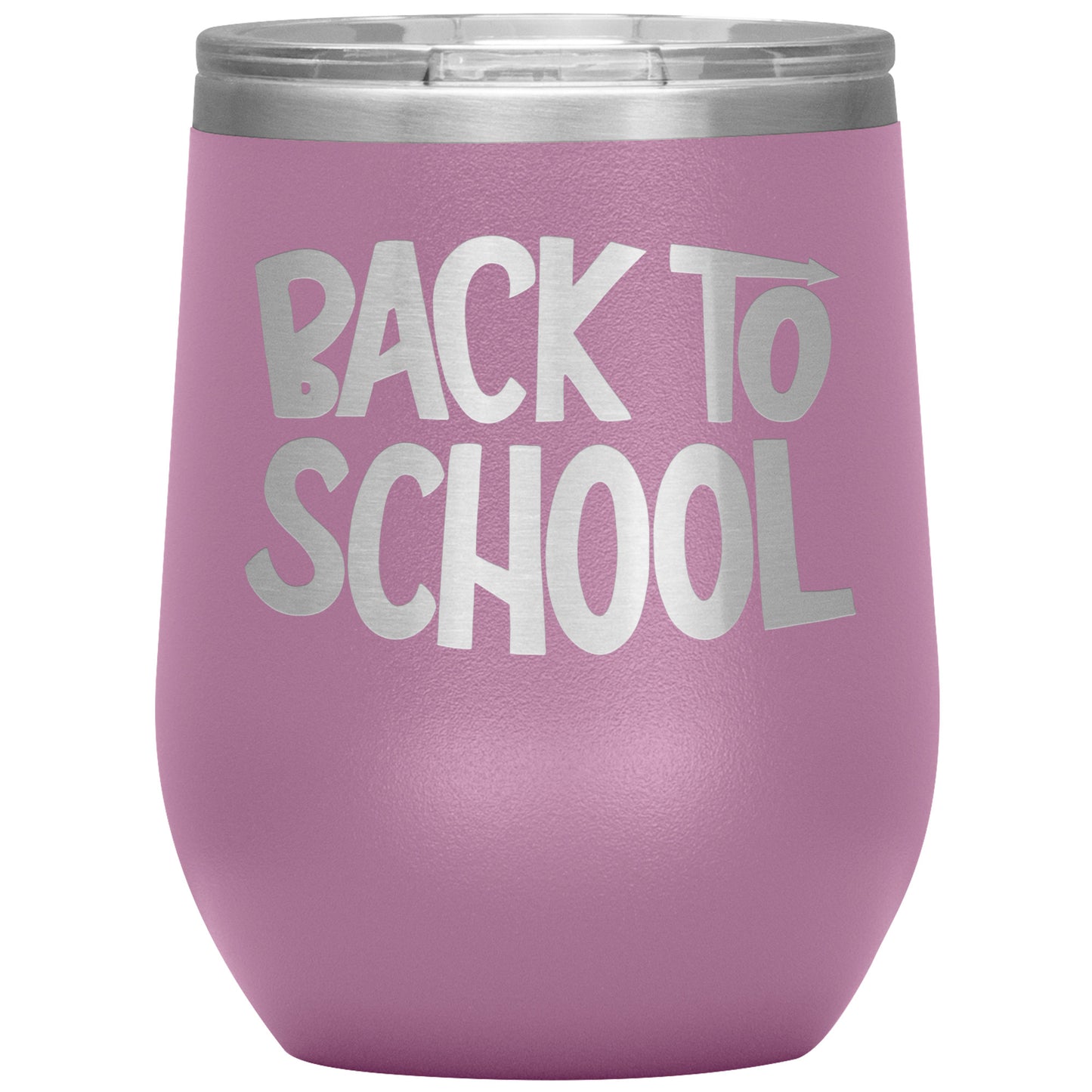 Back to School Wine Tumbler