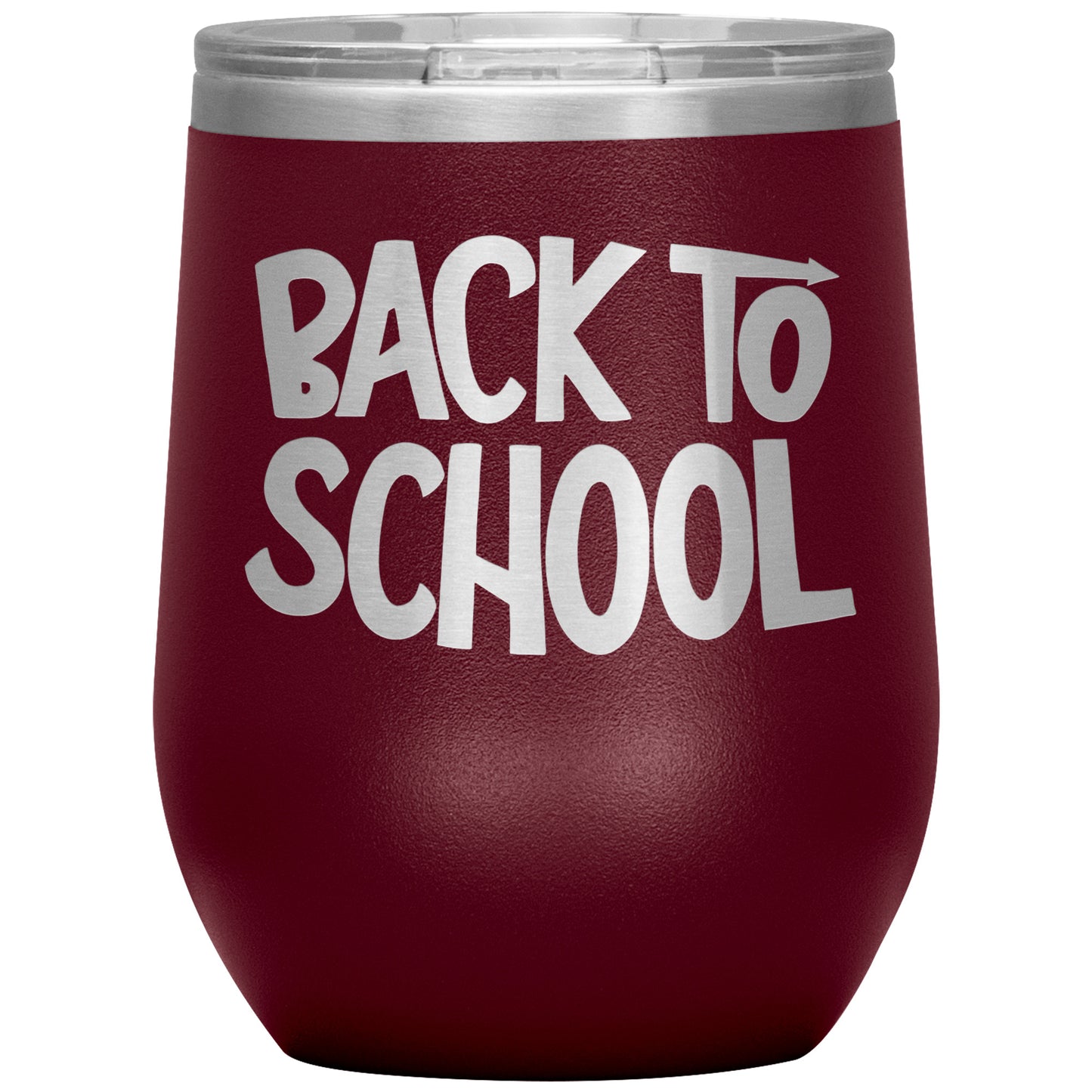 Back to School Wine Tumbler