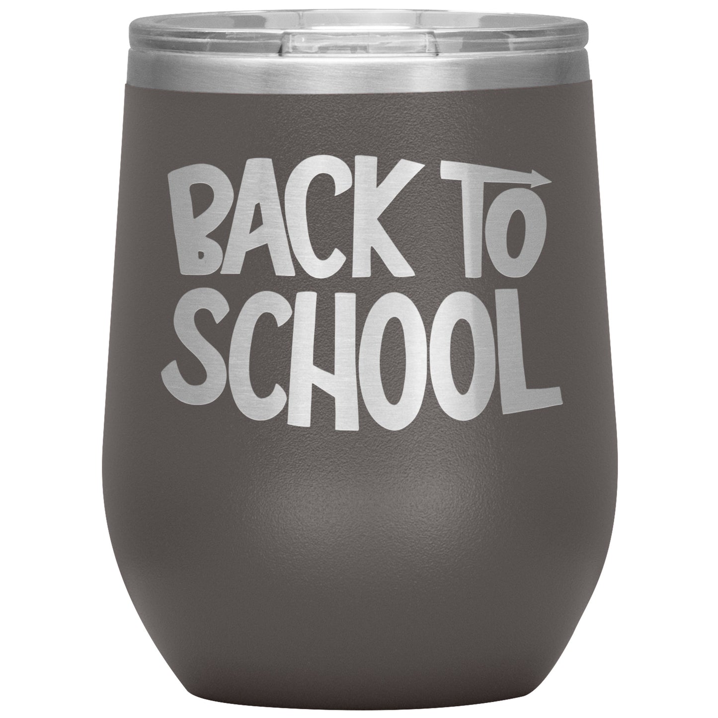Back to School Wine Tumbler
