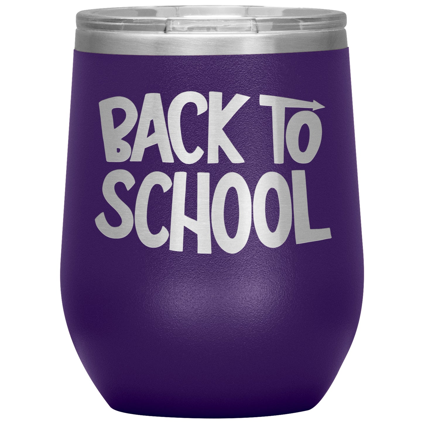 Back to School Wine Tumbler