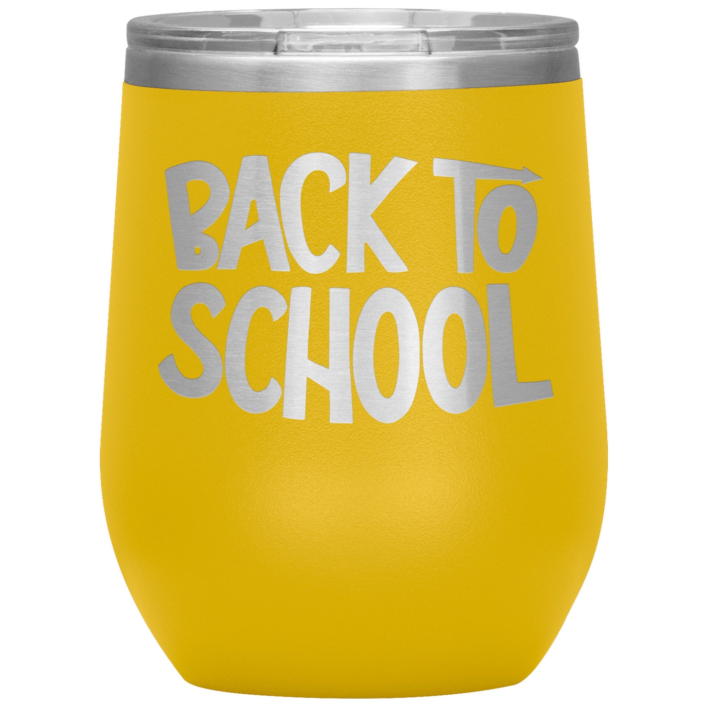 Back to School Wine Tumbler