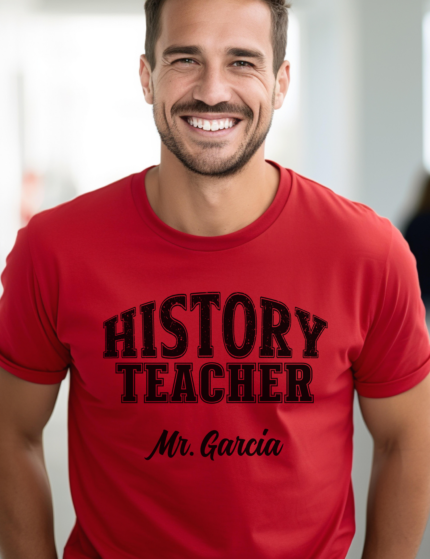 Custom Unisex History Teacher T-Shirt