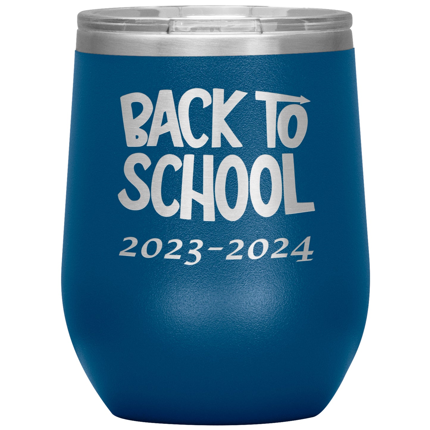 Custom Back to School Wine Tumbler