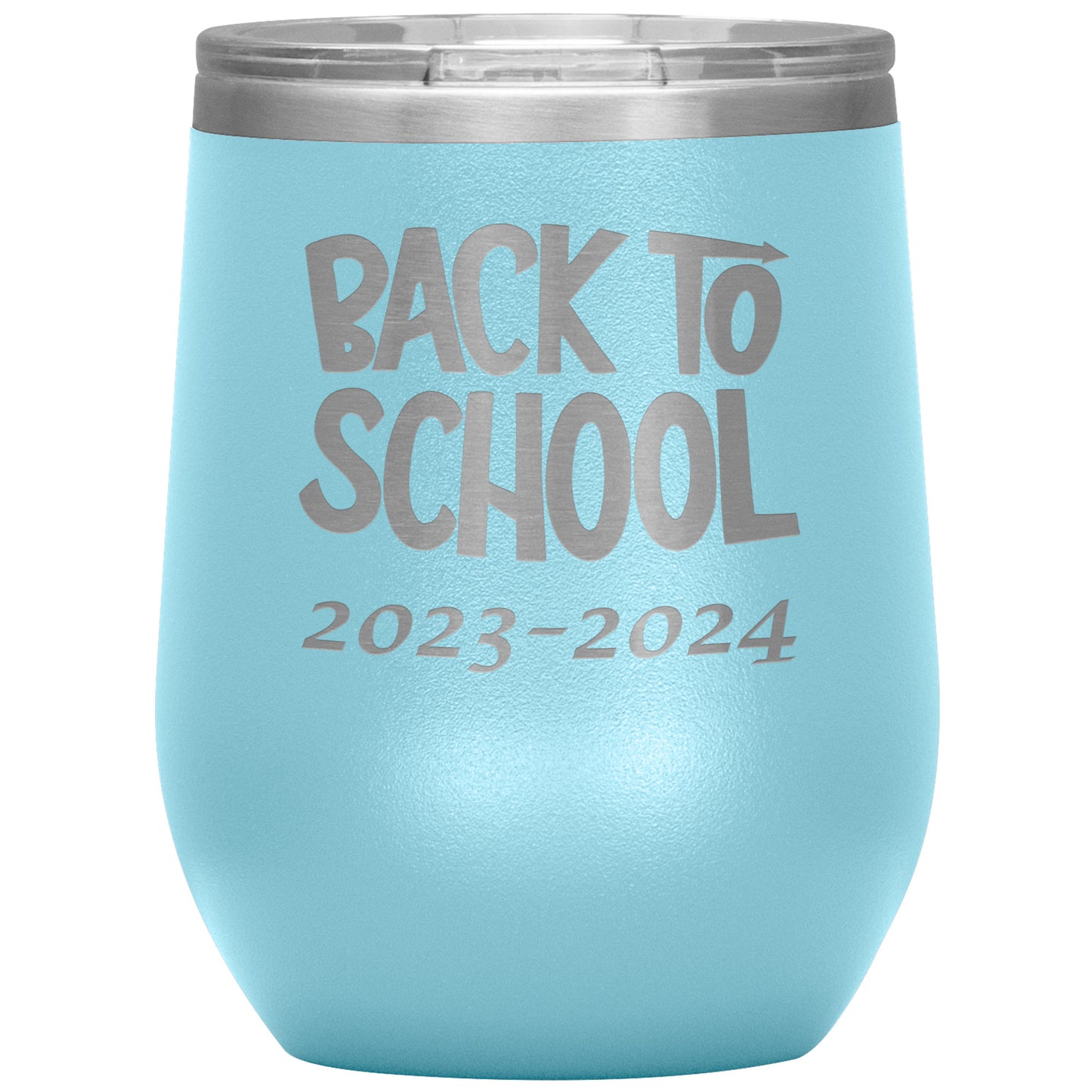 Custom Back to School Wine Tumbler