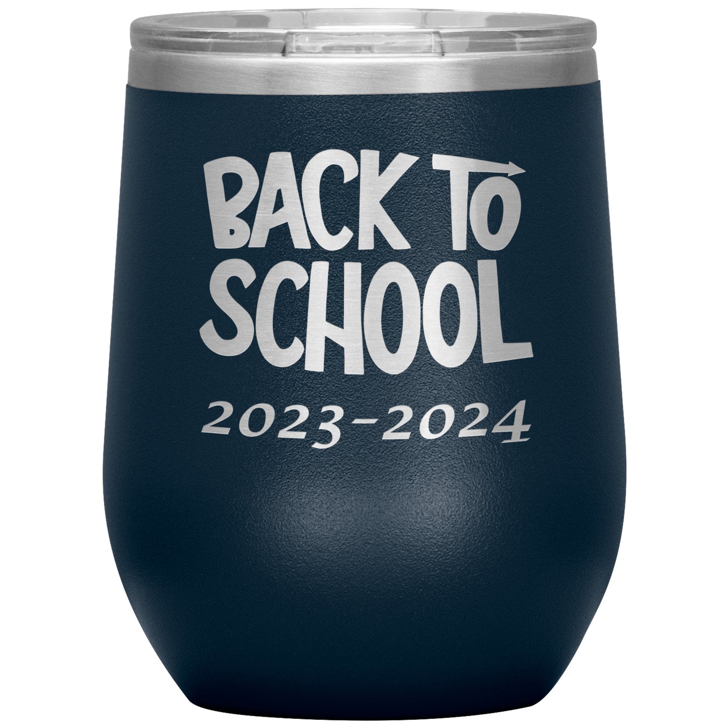 Custom Back to School Wine Tumbler