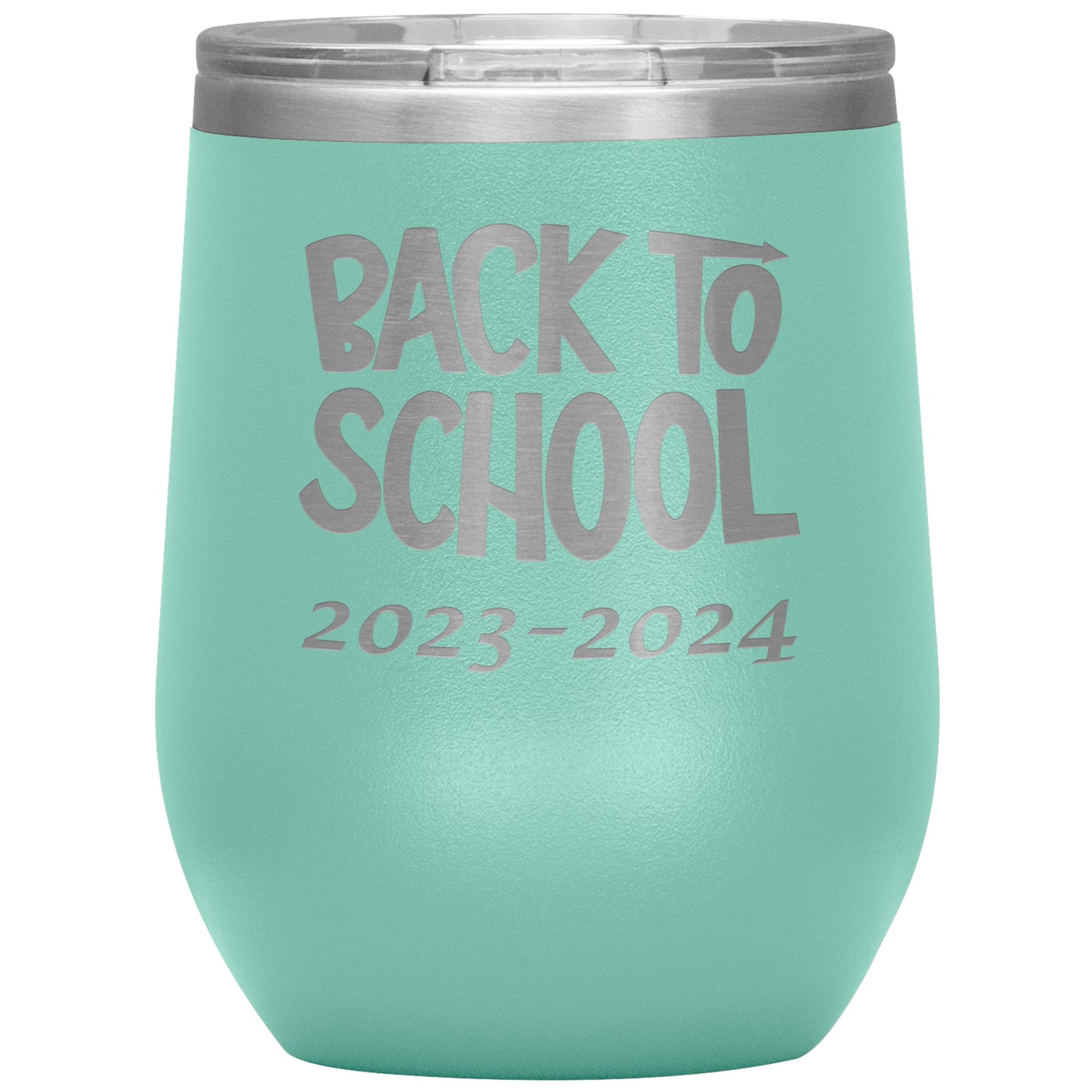 Custom Back to School Wine Tumbler