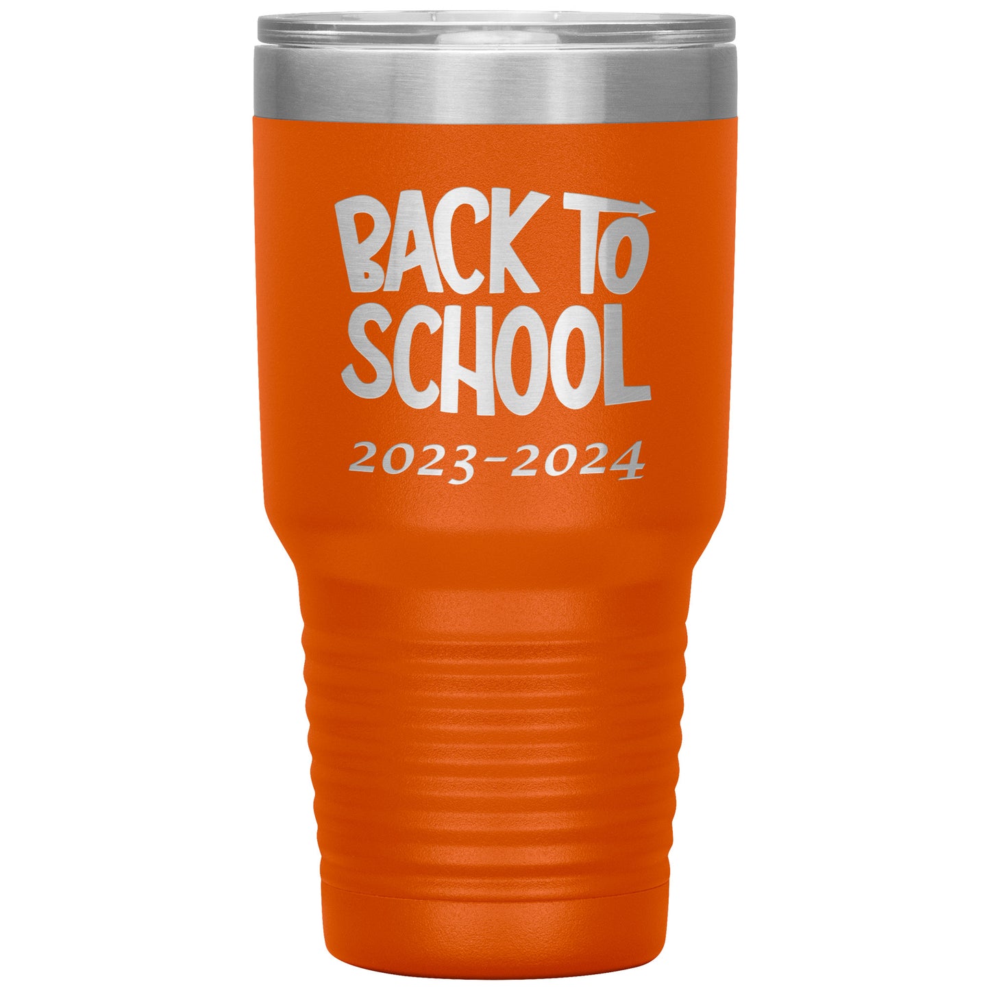 Custom Back to School 30oz Travel Tumbler