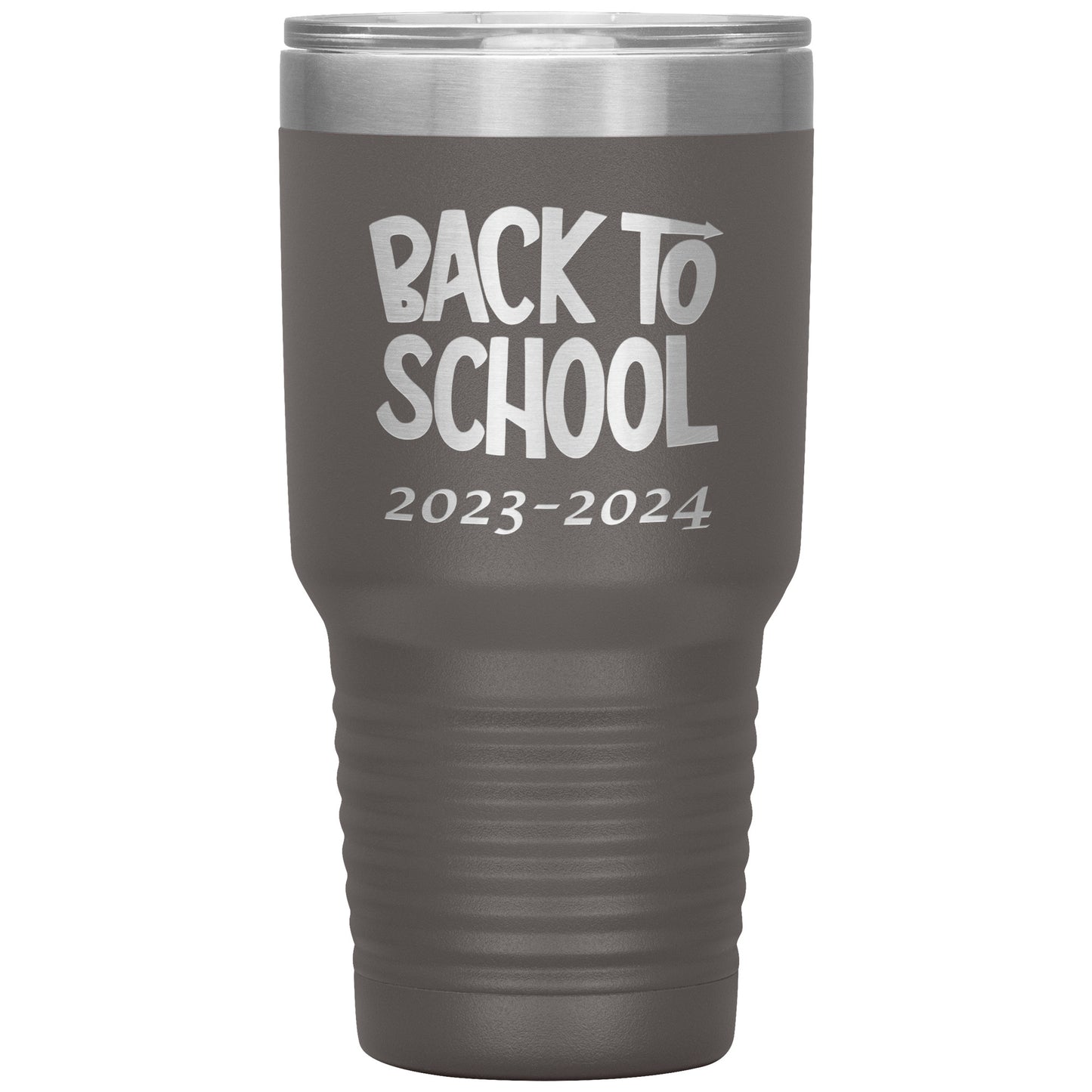 Custom Back to School 30oz Travel Tumbler