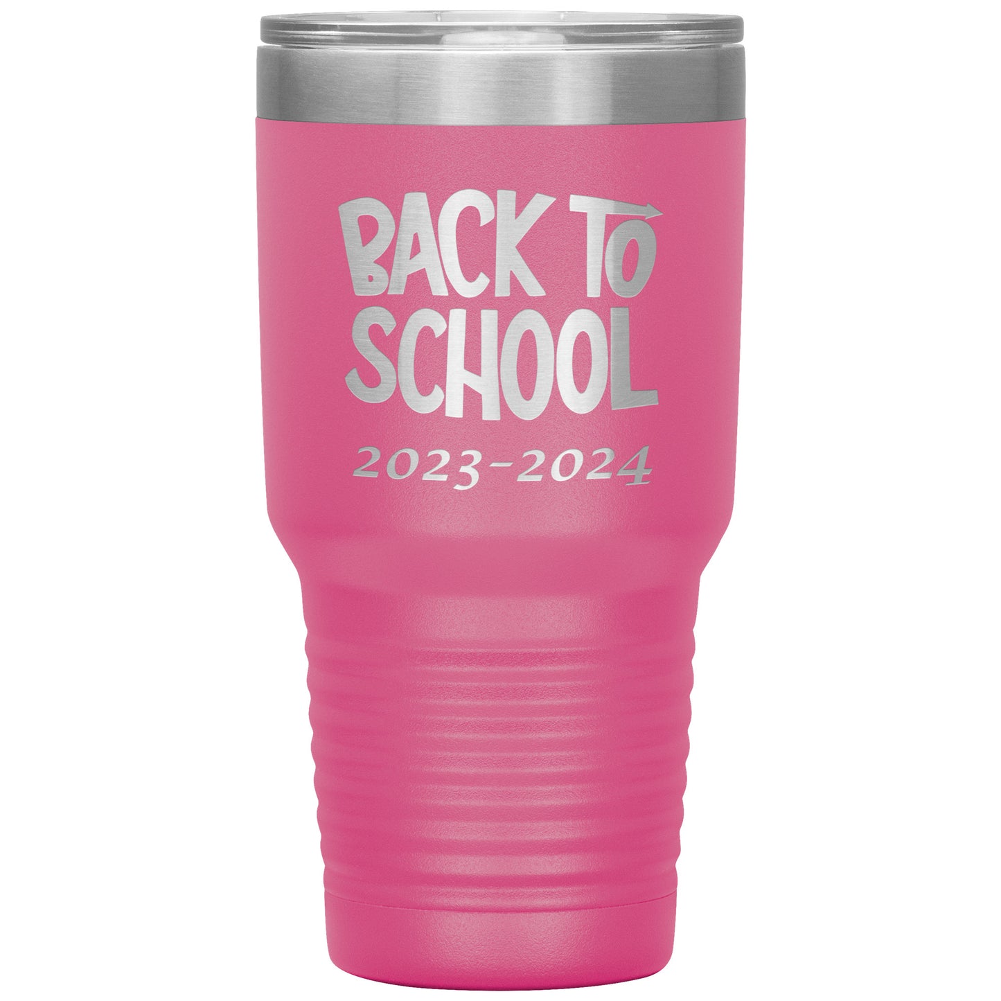 Custom Back to School 30oz Travel Tumbler