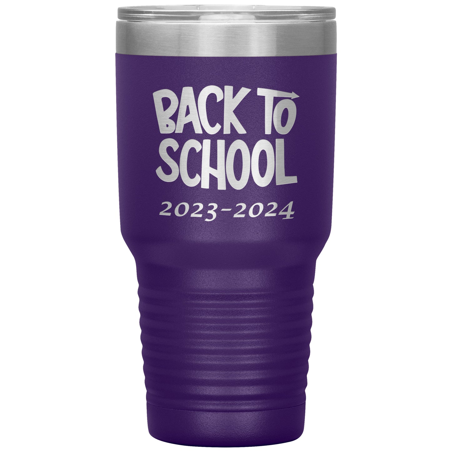 Custom Back to School 30oz Travel Tumbler