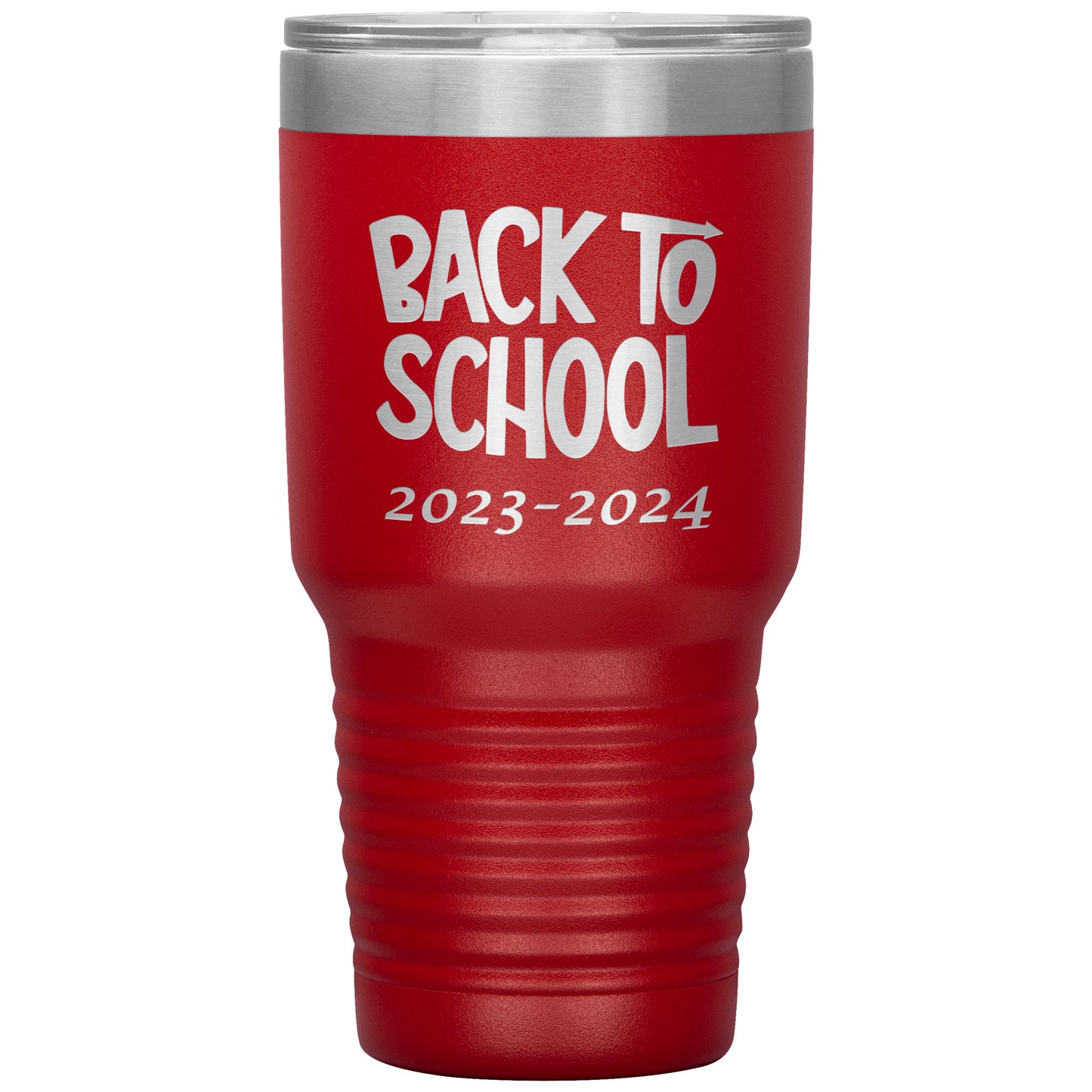 Custom Back to School 30oz Travel Tumbler