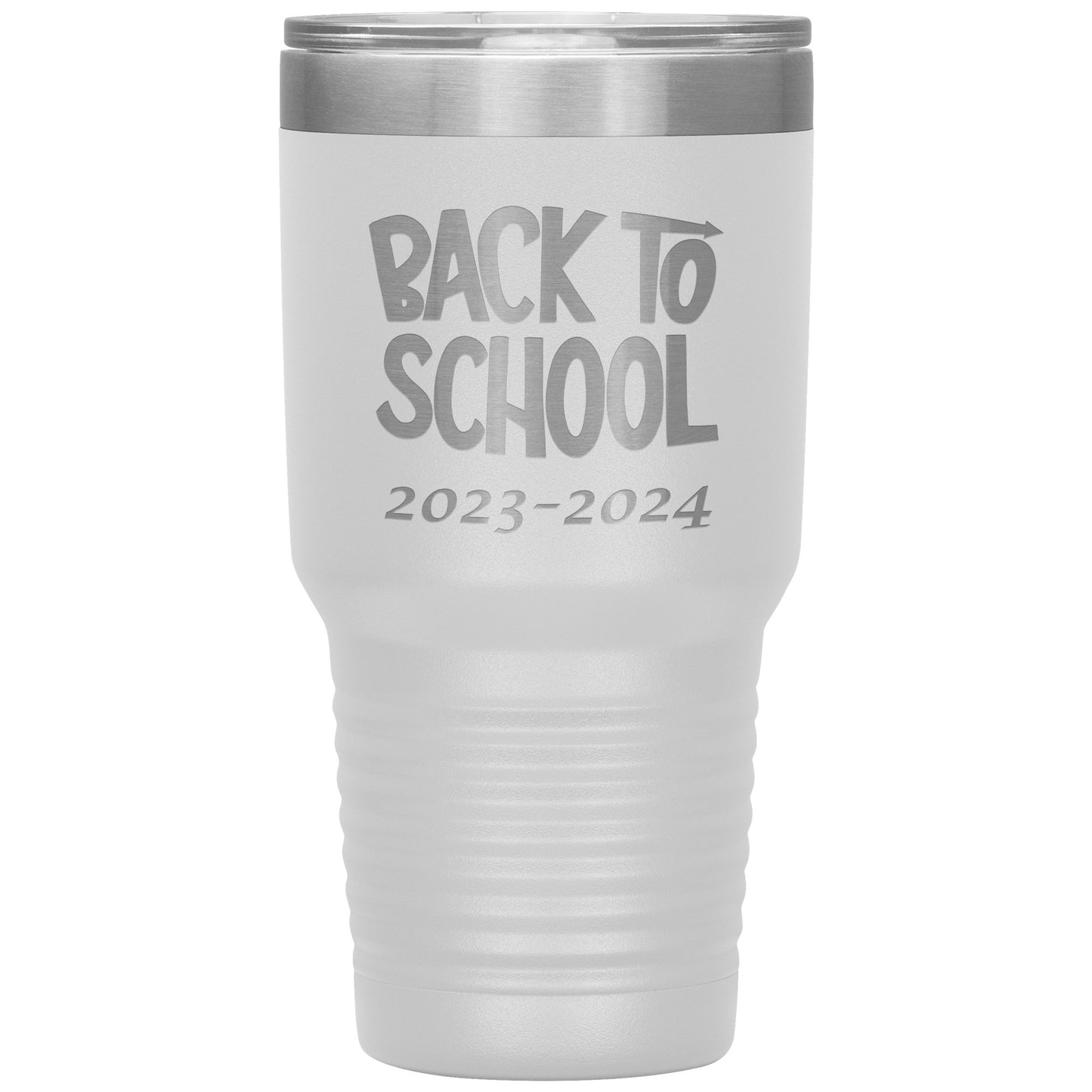 Custom Back to School 30oz Travel Tumbler