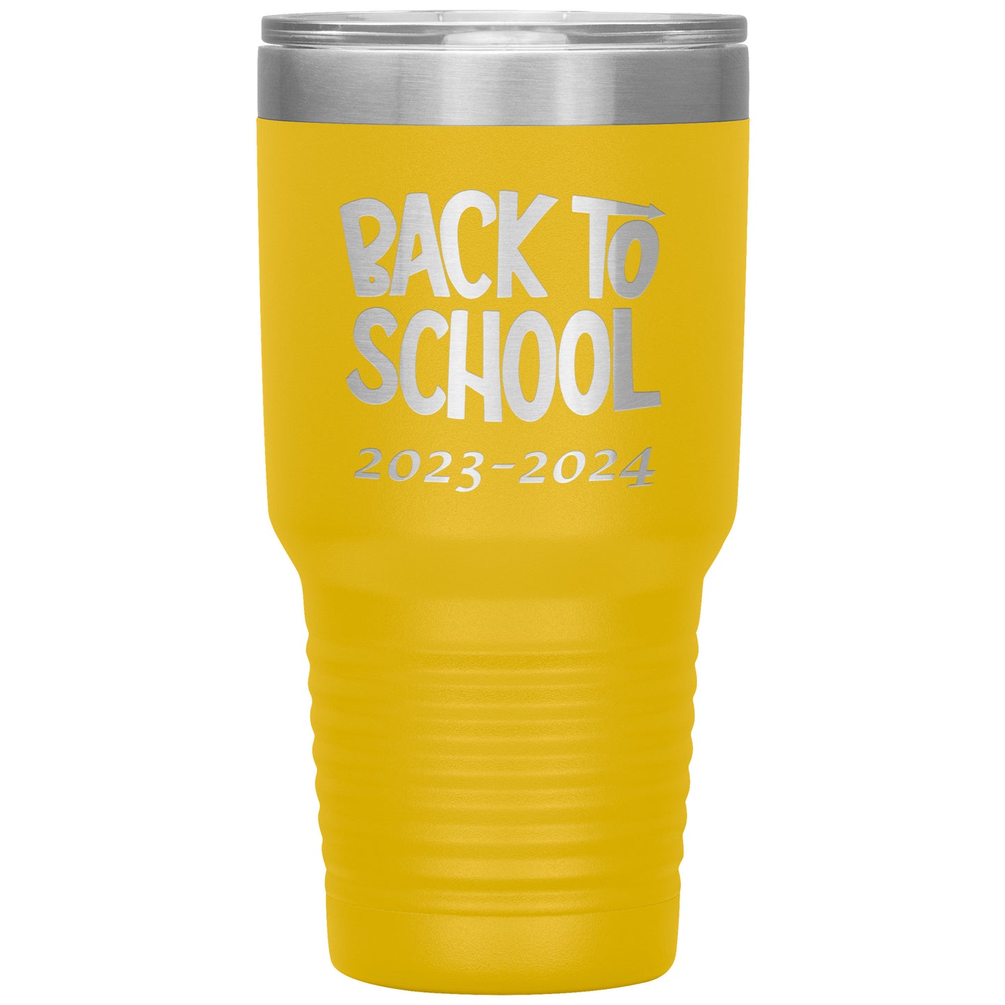 Custom Back to School 30oz Travel Tumbler