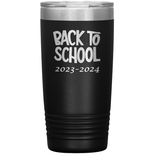 Custom Back to School Travel Tumbler