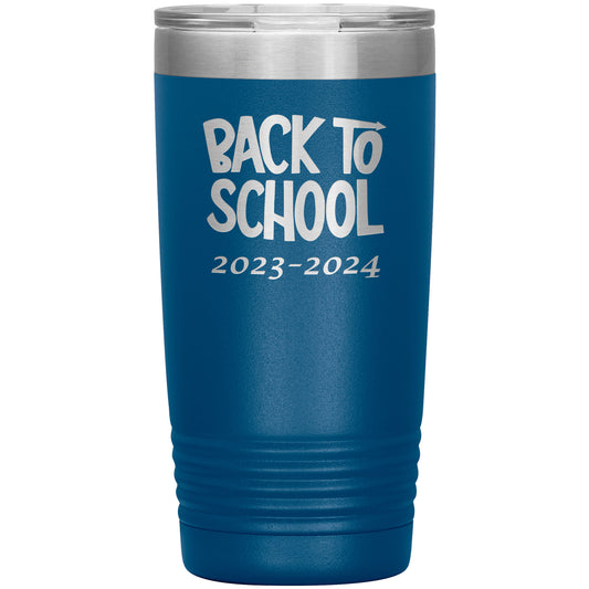 Custom Back to School Travel Tumbler