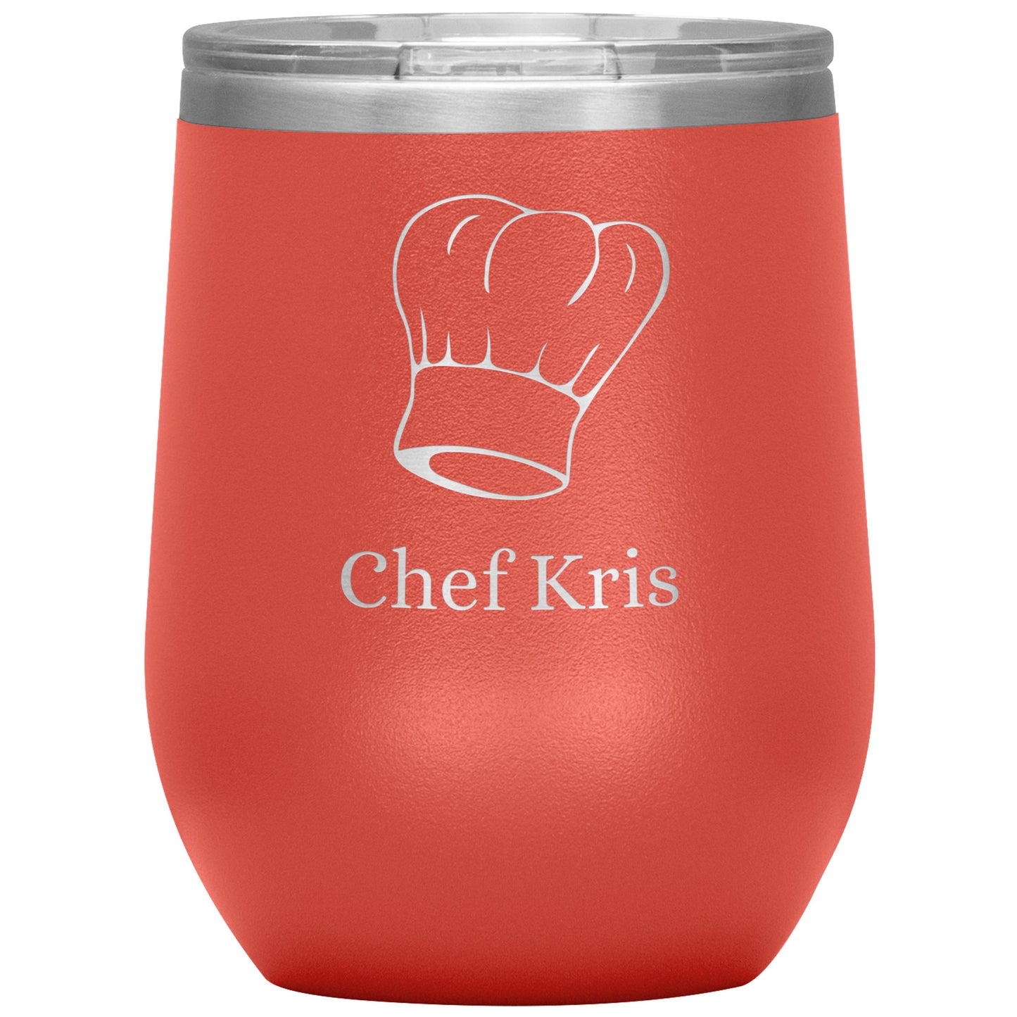Custom Chef Hat Wine Tumbler