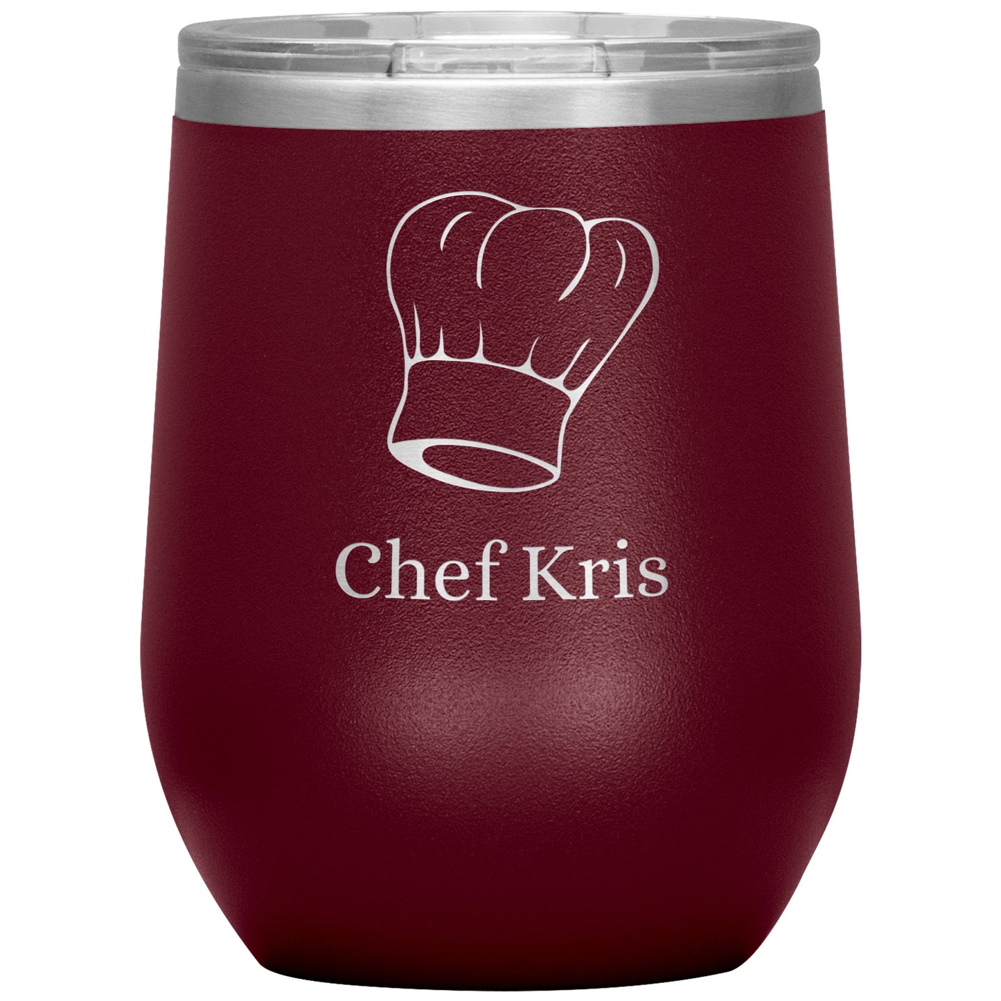 Custom Chef Hat Wine Tumbler