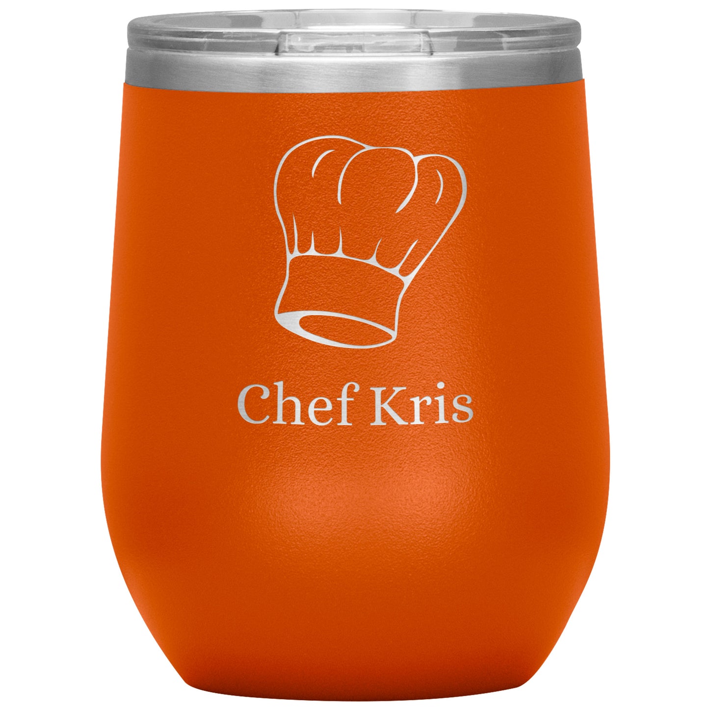 Custom Chef Hat Wine Tumbler