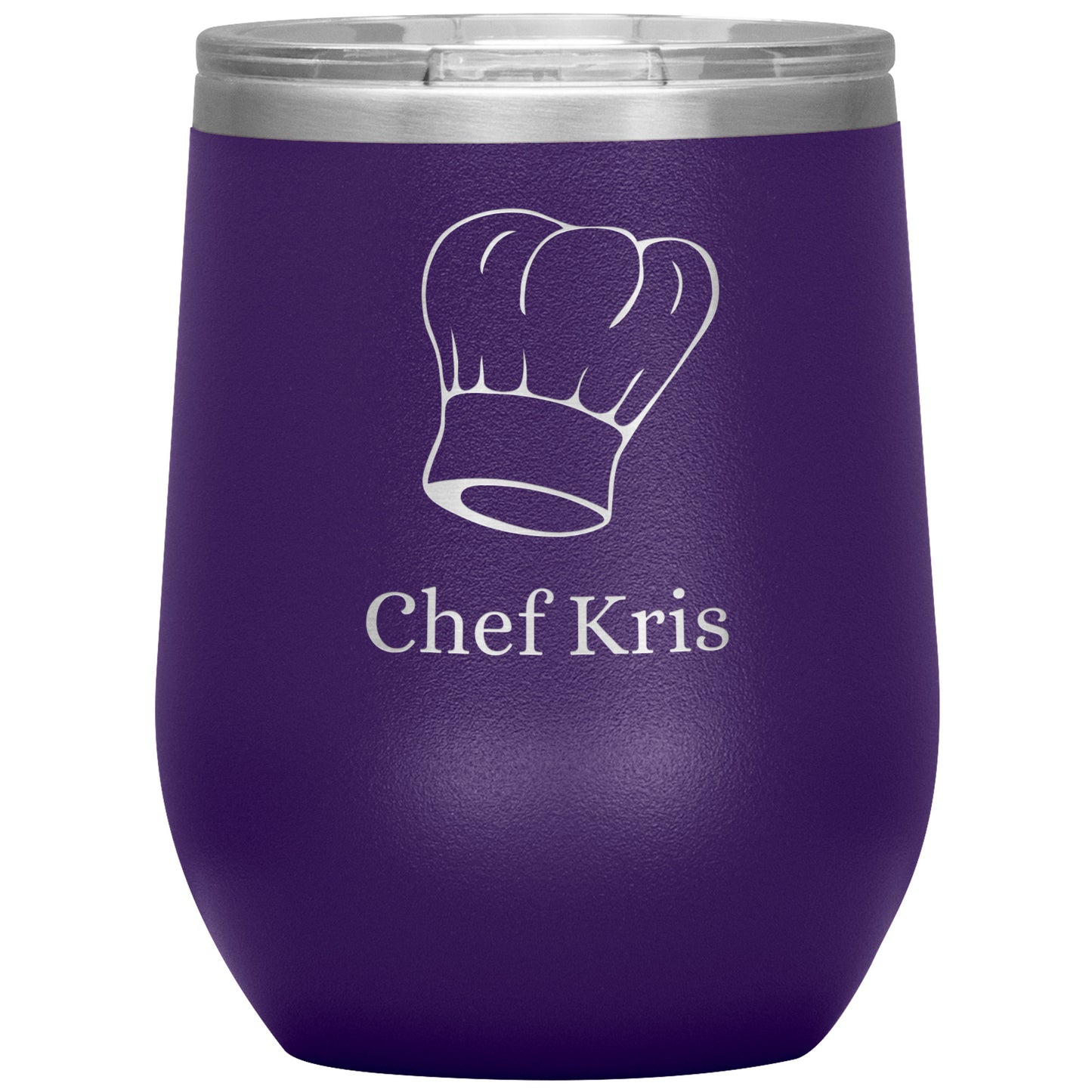 Custom Chef Hat Wine Tumbler