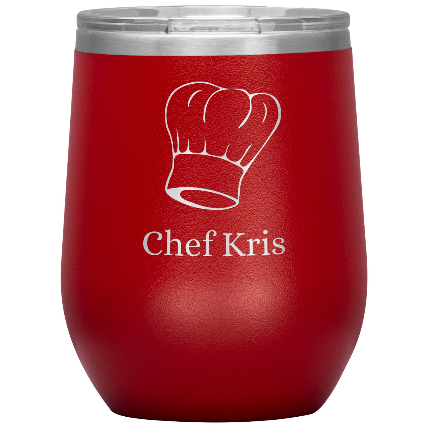 Custom Chef Hat Wine Tumbler