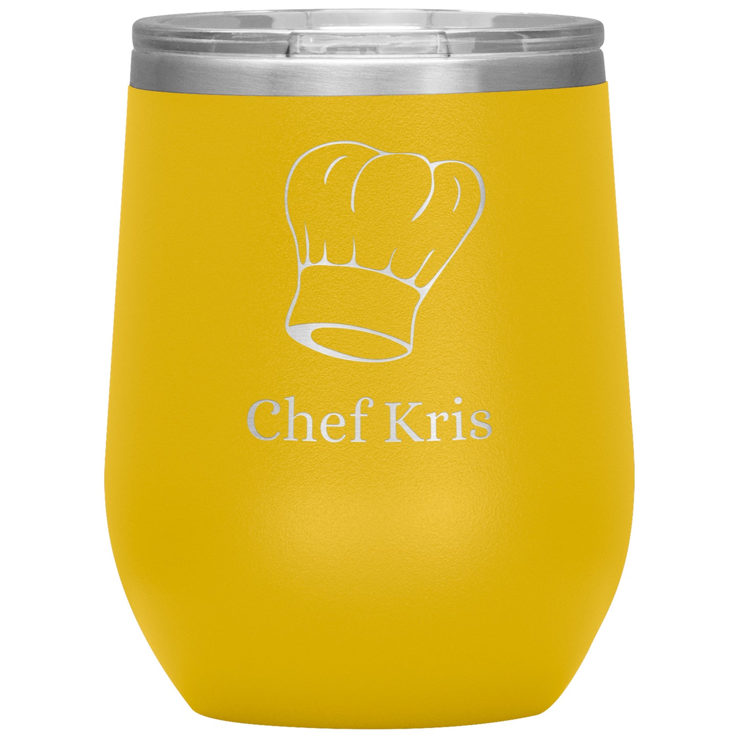 Custom Chef Hat Wine Tumbler