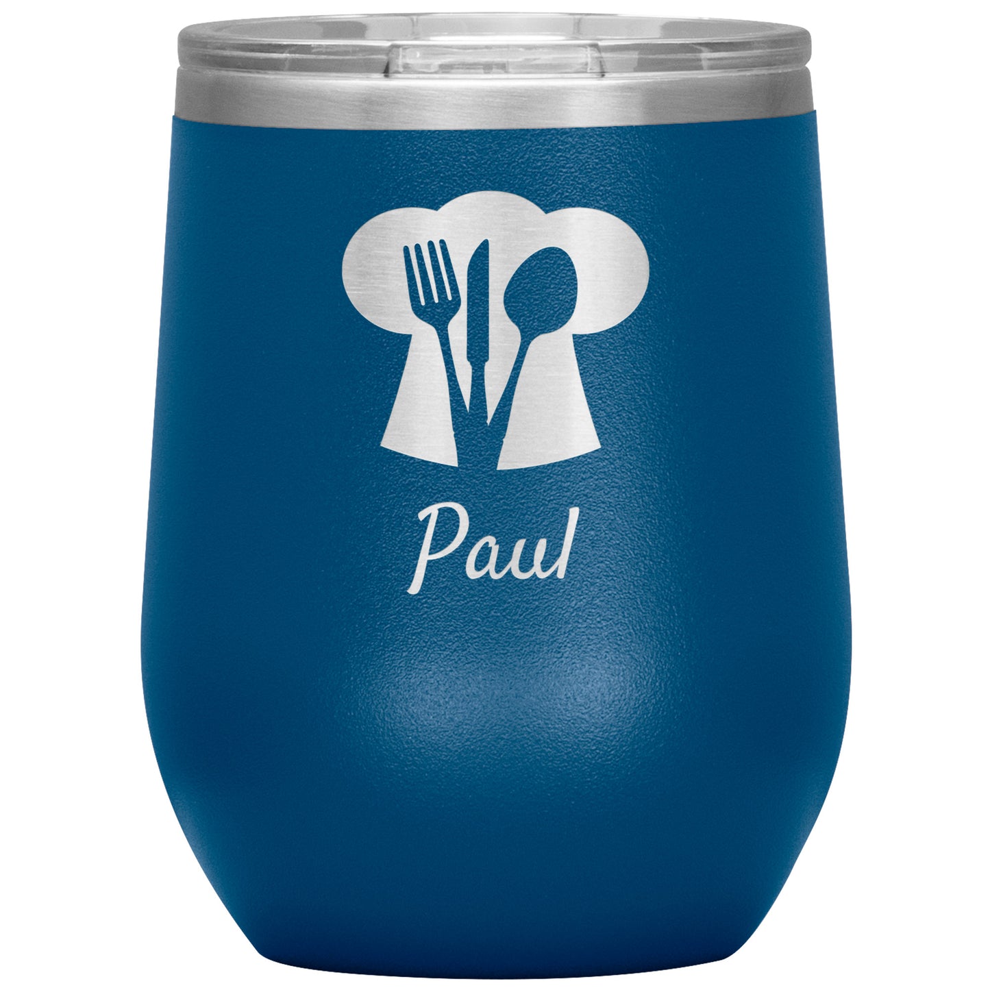 Custom Chef's Hat Utensil Wine Tumbler