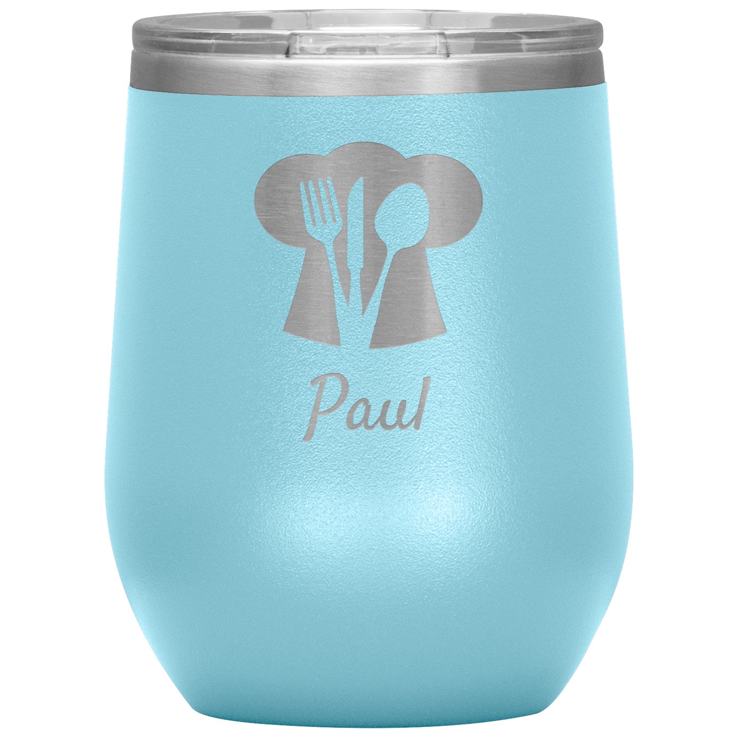 Custom Chef's Hat Utensil Wine Tumbler
