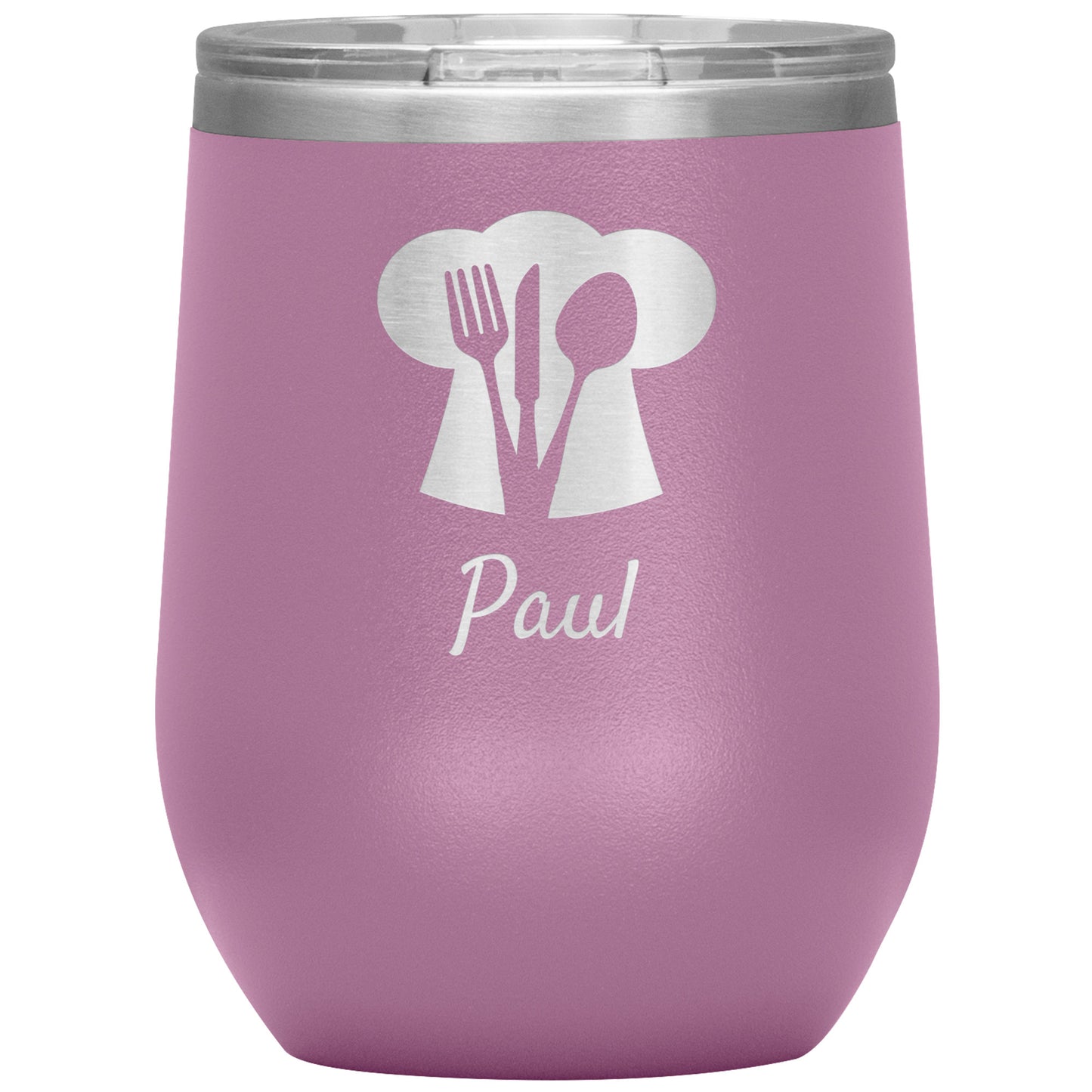 Custom Chef's Hat Utensil Wine Tumbler