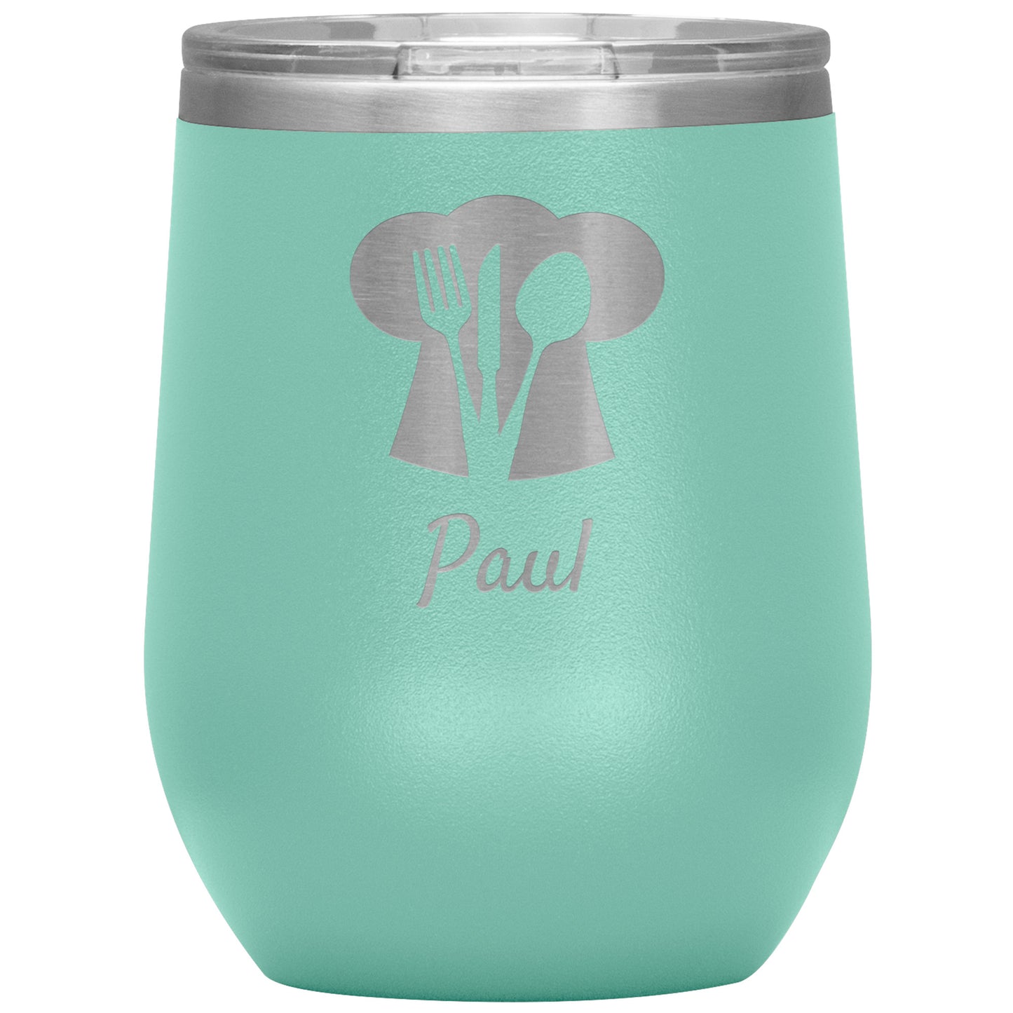Custom Chef's Hat Utensil Wine Tumbler