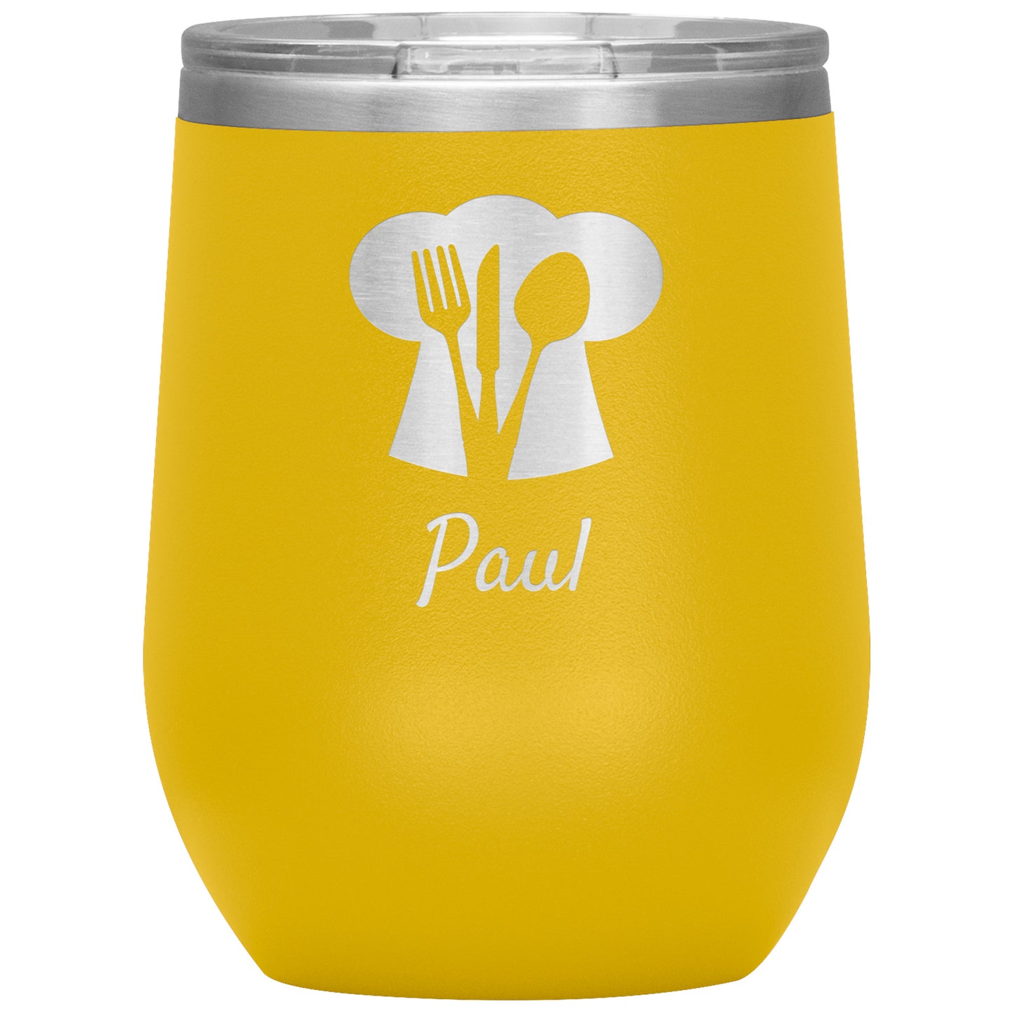 Custom Chef's Hat Utensil Wine Tumbler