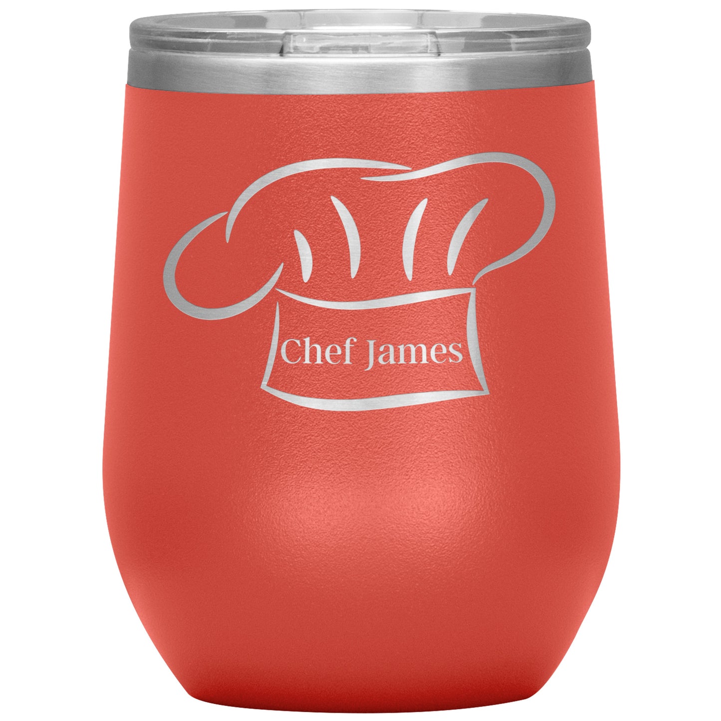Custom Chef's Hat Wine Tumbler