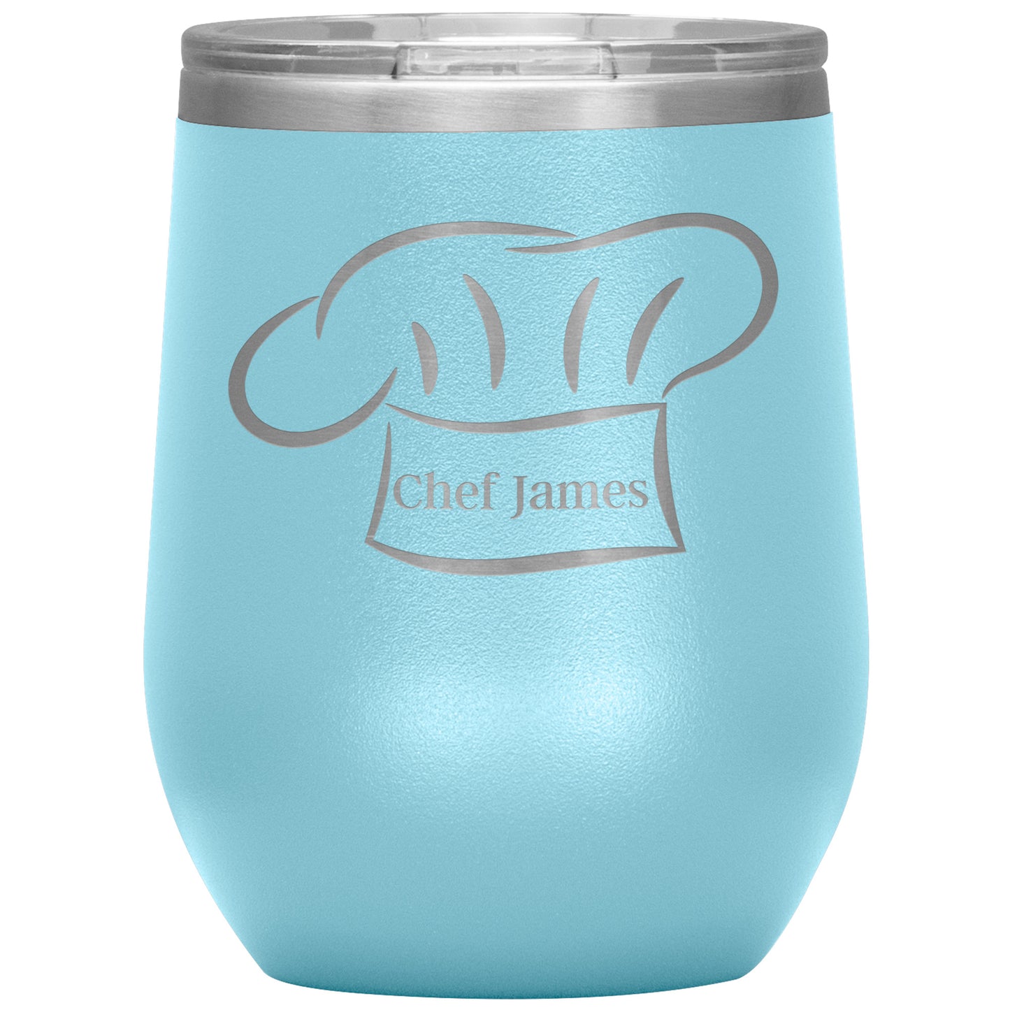 Custom Chef's Hat Wine Tumbler