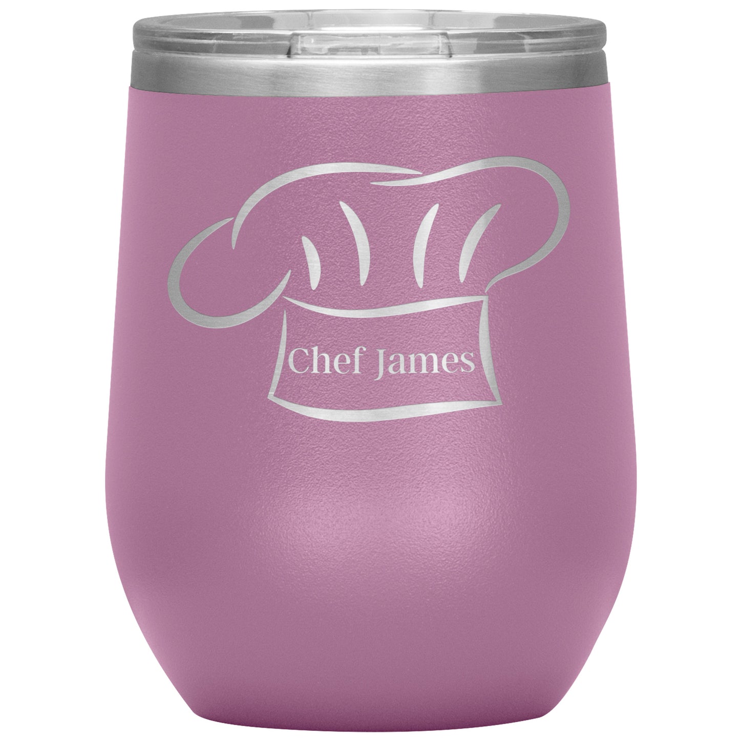 Custom Chef's Hat Wine Tumbler