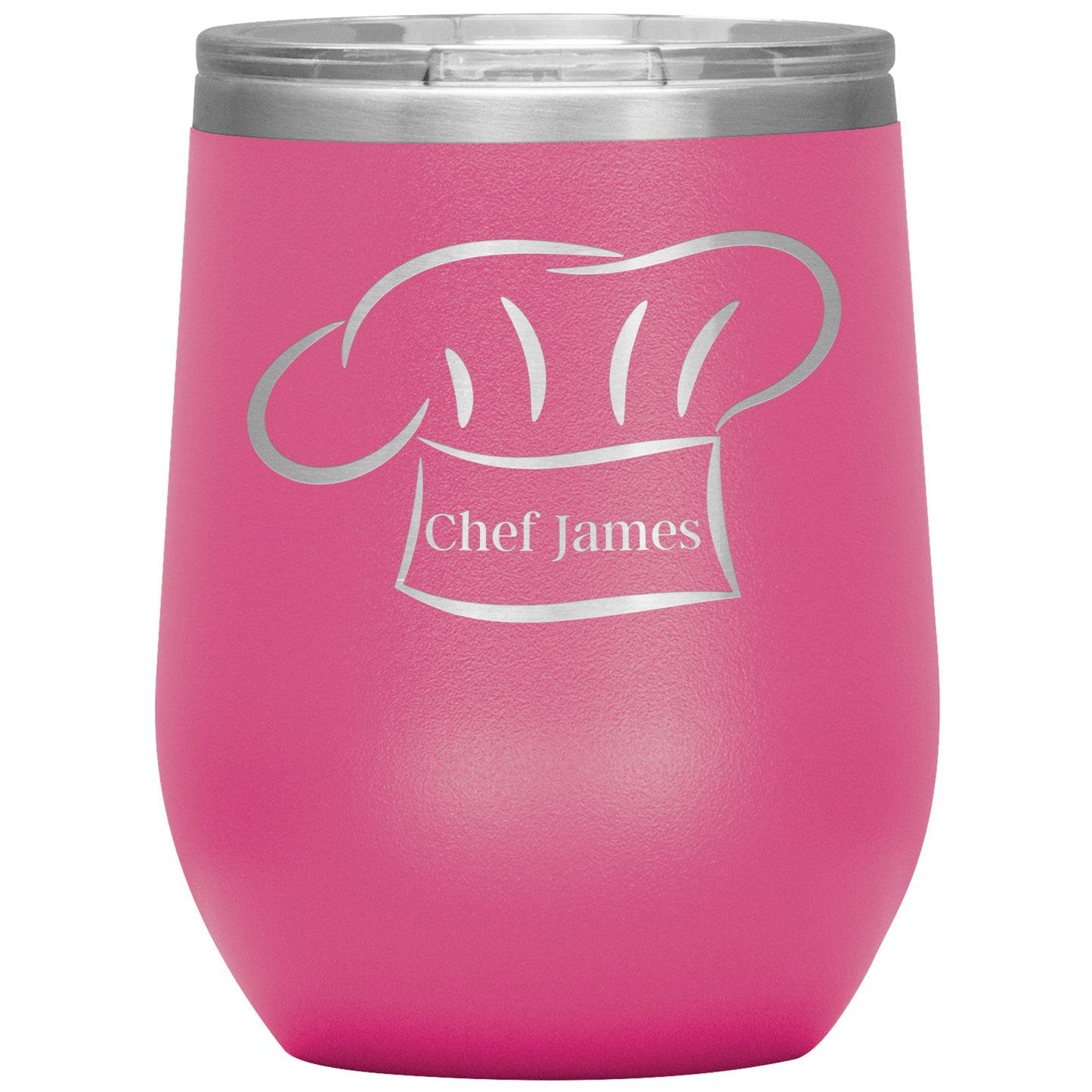 Custom Chef's Hat Wine Tumbler