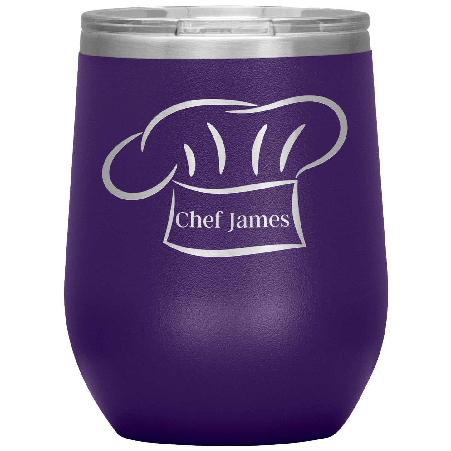 Custom Chef's Hat Wine Tumbler
