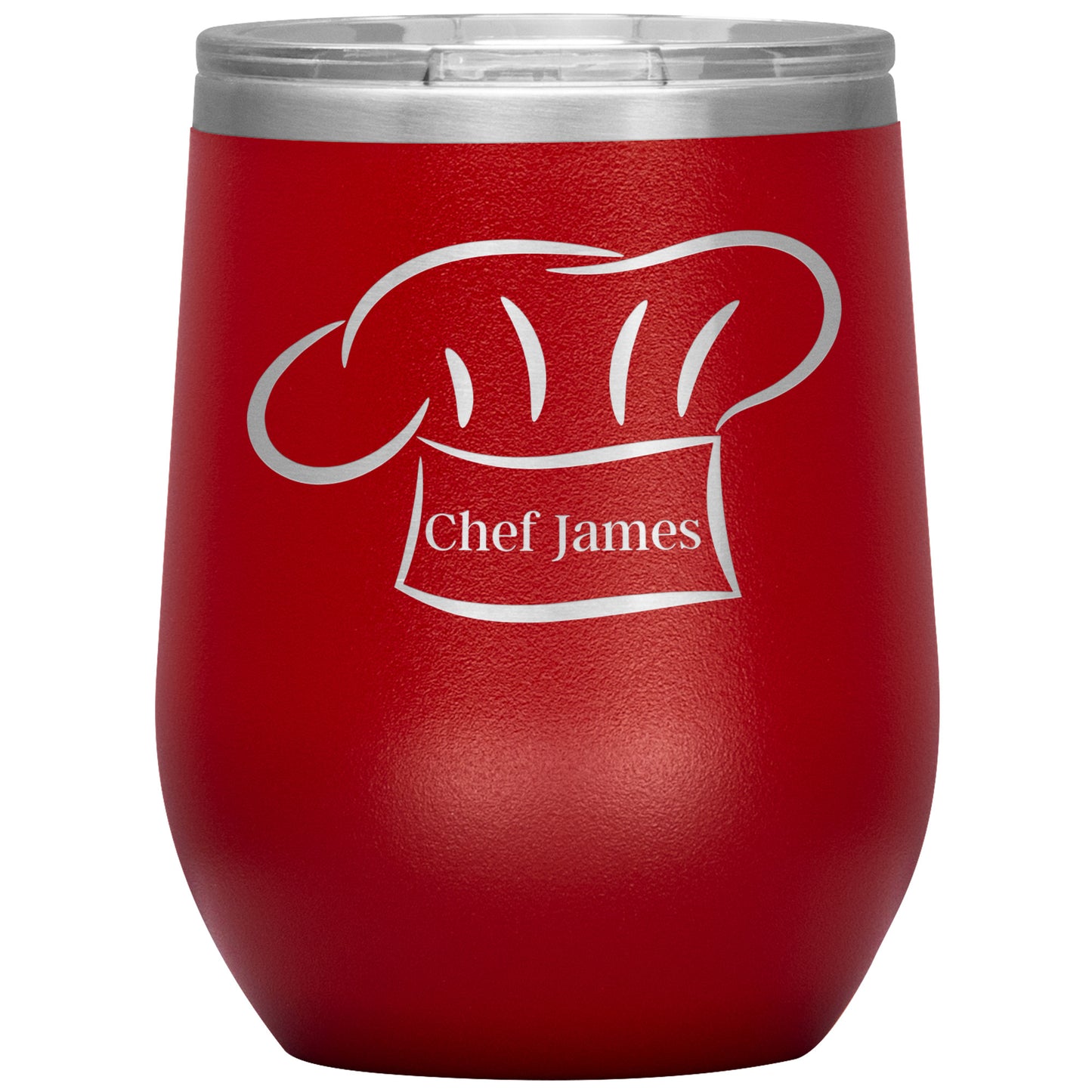 Custom Chef's Hat Wine Tumbler