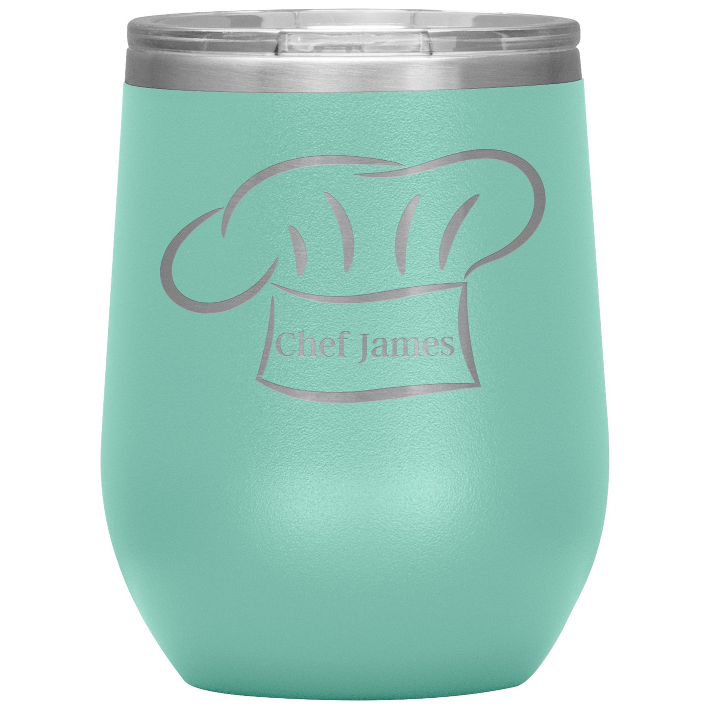 Custom Chef's Hat Wine Tumbler