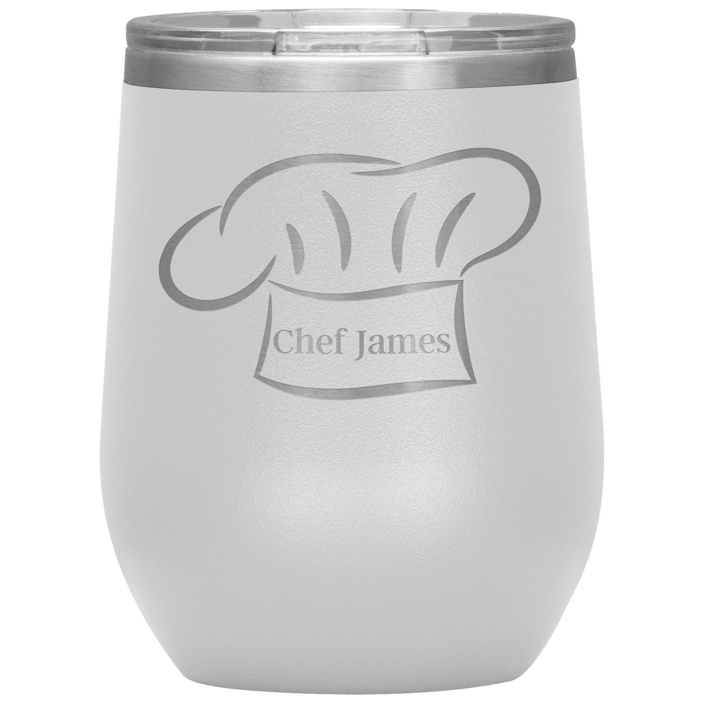 Custom Chef's Hat Wine Tumbler