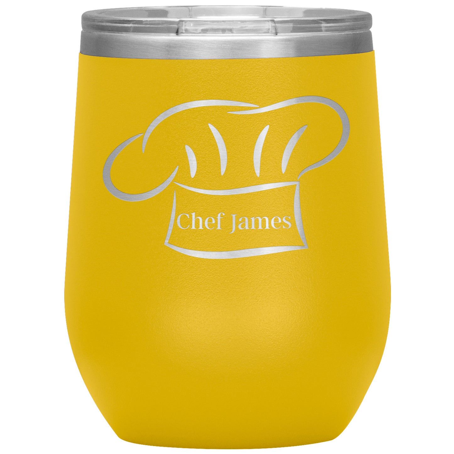 Custom Chef's Hat Wine Tumbler