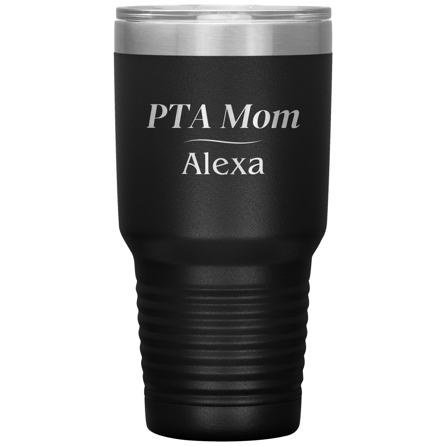 Custom PTA Mom 30oz Travel Tumbler
