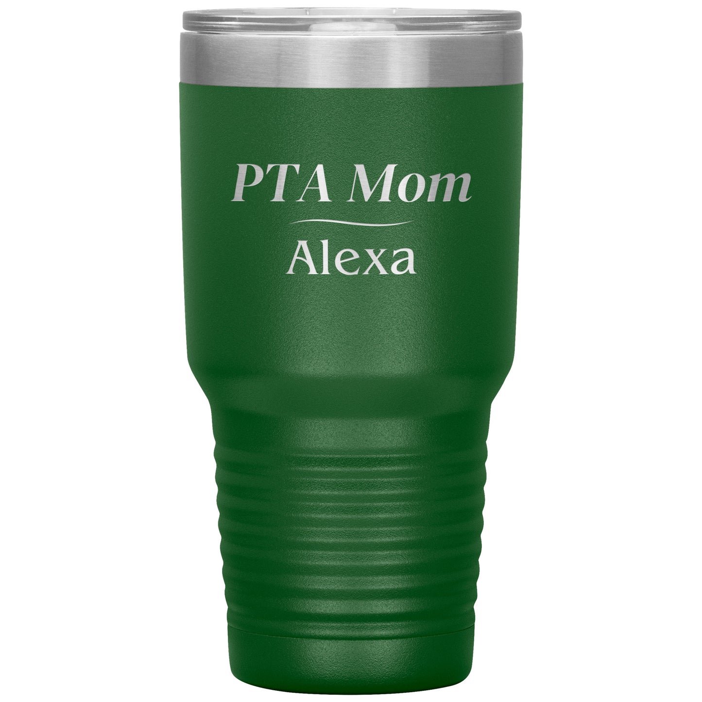 Custom PTA Mom 30oz Travel Tumbler
